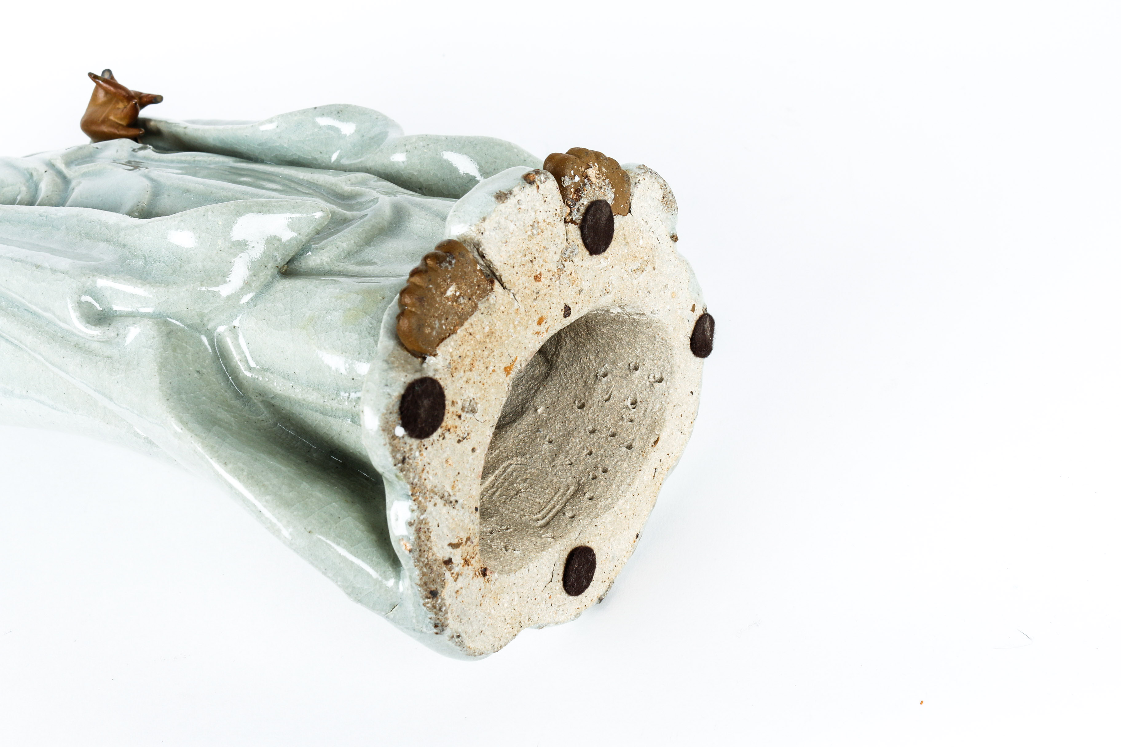 Asian Ceramic Buddha Statue