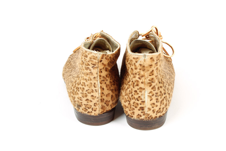 Two Pairs Bottega Veneta Cheetah Print Shoes