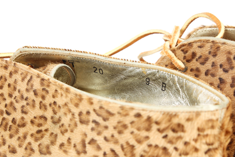 Two Pairs Bottega Veneta Cheetah Print Shoes