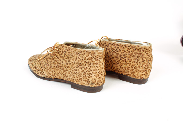 Two Pairs Bottega Veneta Cheetah Print Shoes