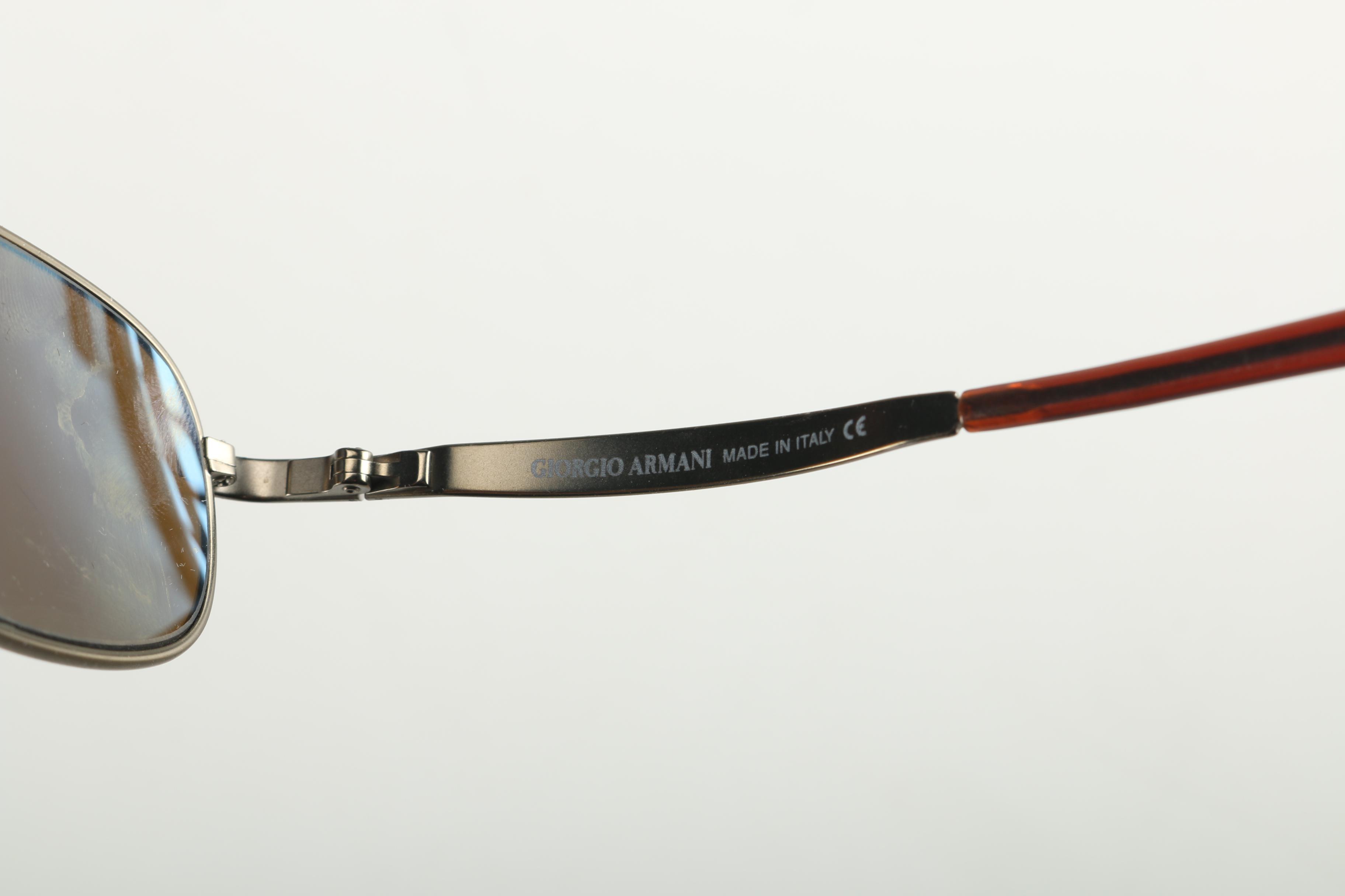 Men's Prada and Giorgio Armani Sunglasses