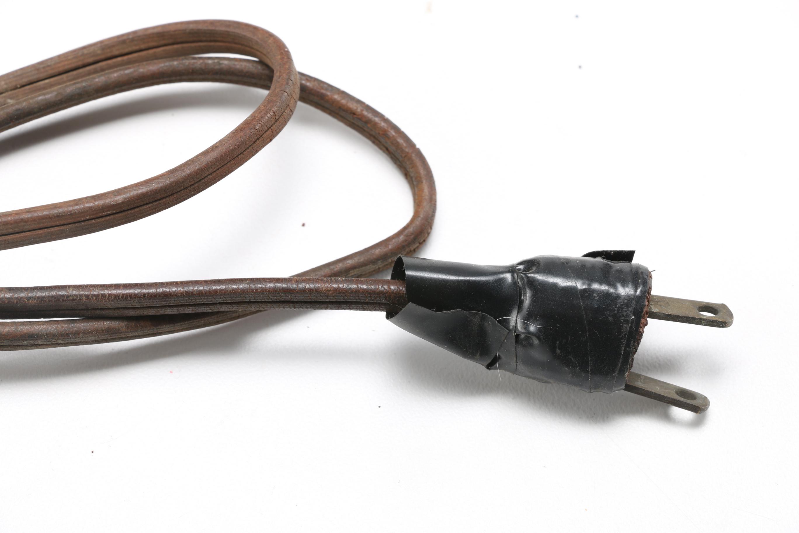 Bakelite Mallory TV Tuner and RCA "Radiola" Tube Radio