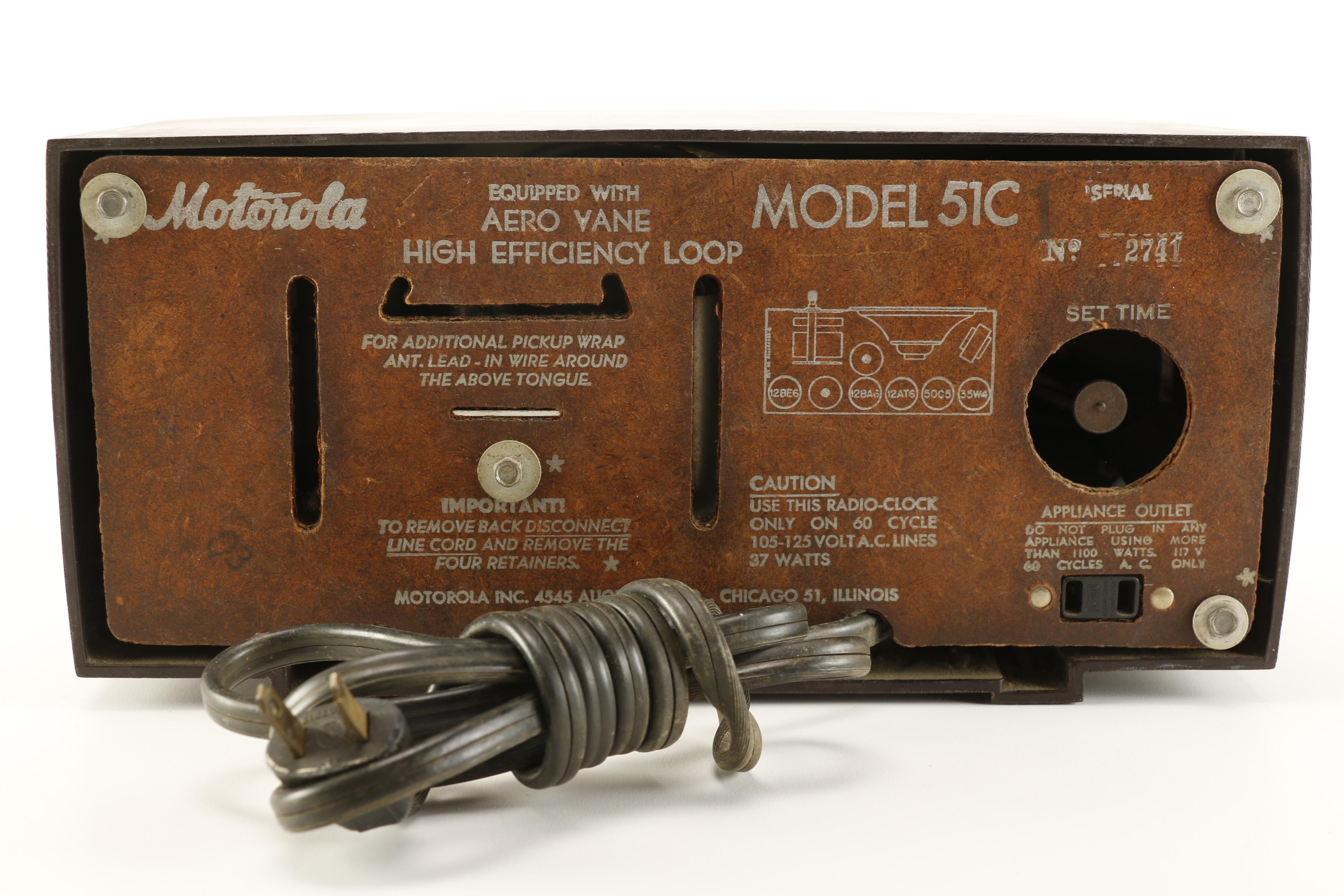 Motorola Tube Radio and Two Transistor Radios