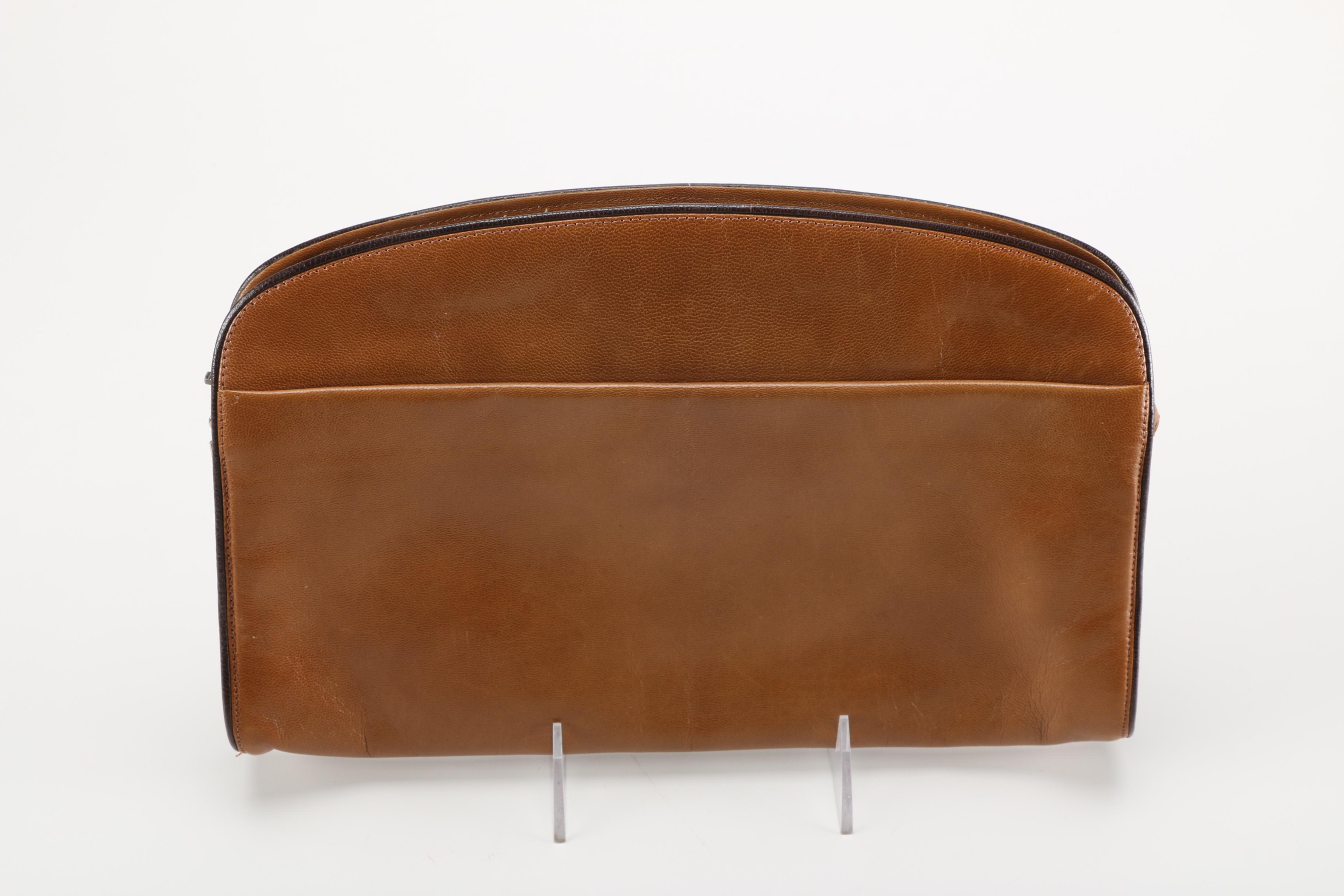 Pair of Vintage Leather Bags