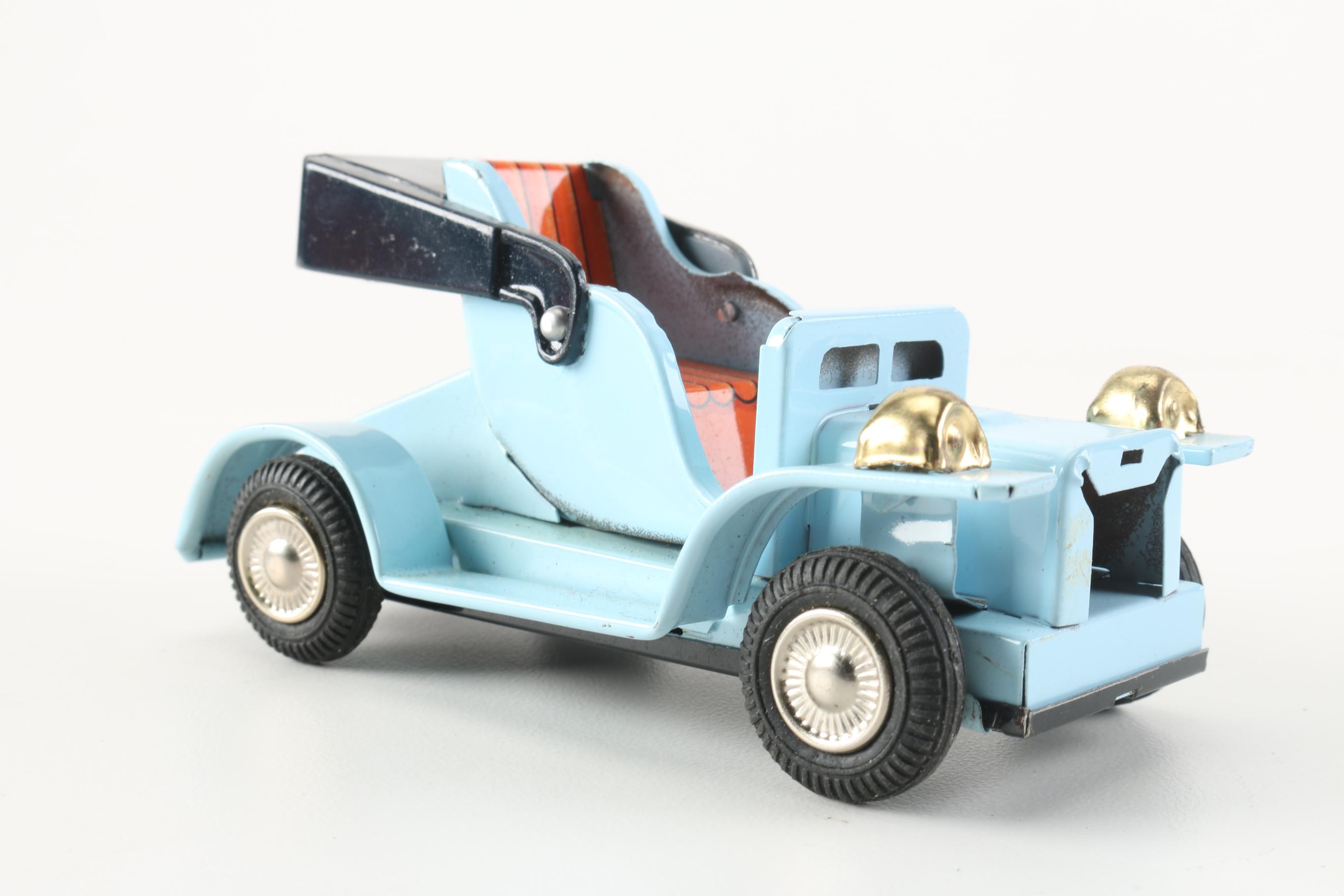 Various Tin Toy Vehicles