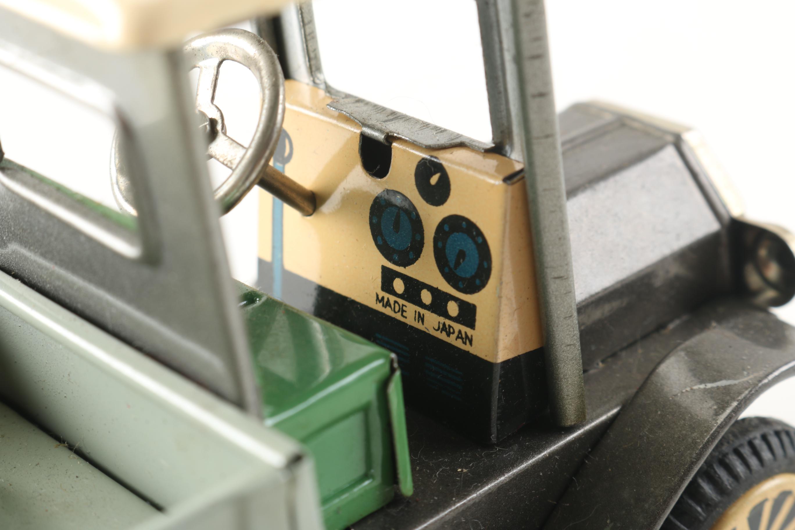 Various Tin Toy Vehicles
