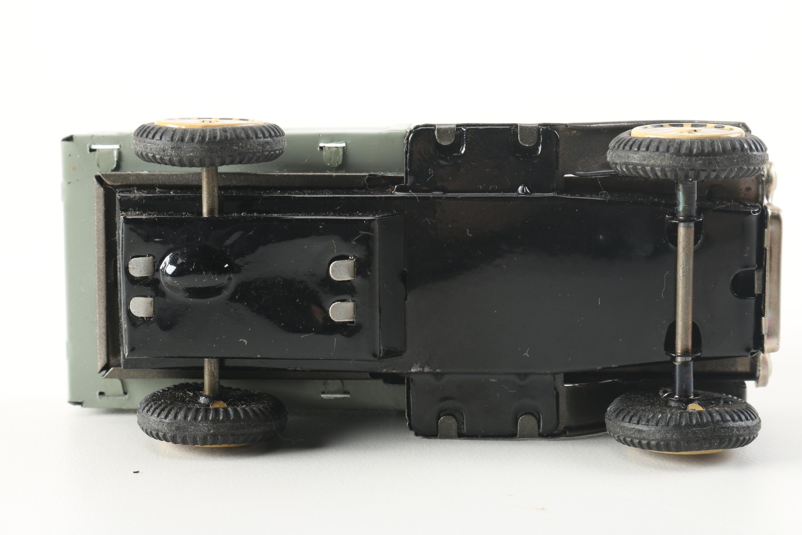 Various Tin Toy Vehicles