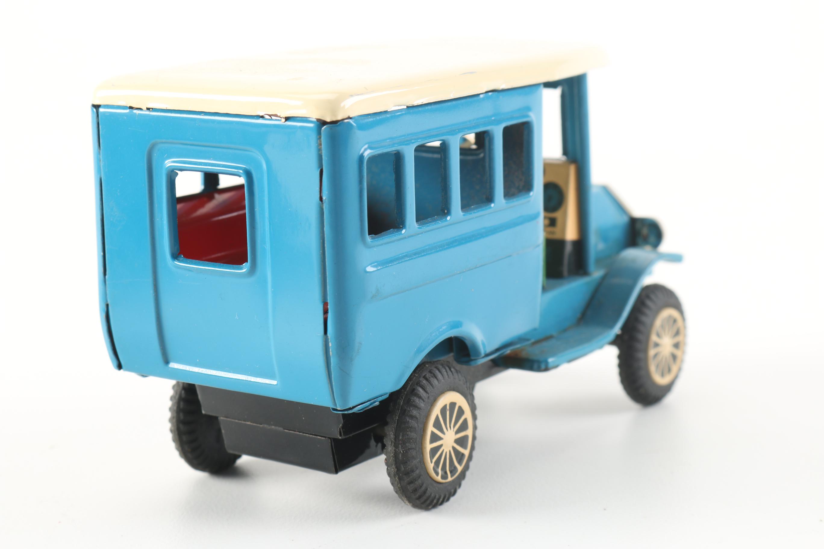 Various Tin Toy Vehicles
