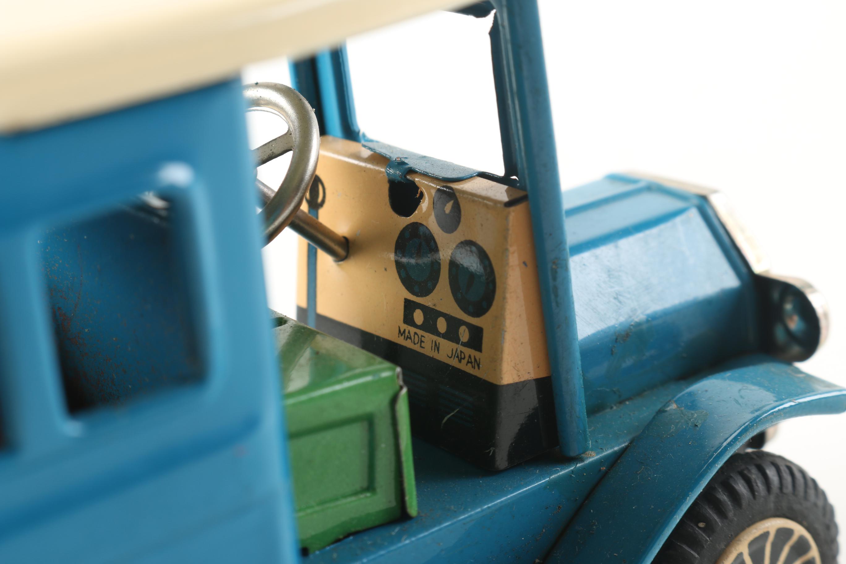 Various Tin Toy Vehicles