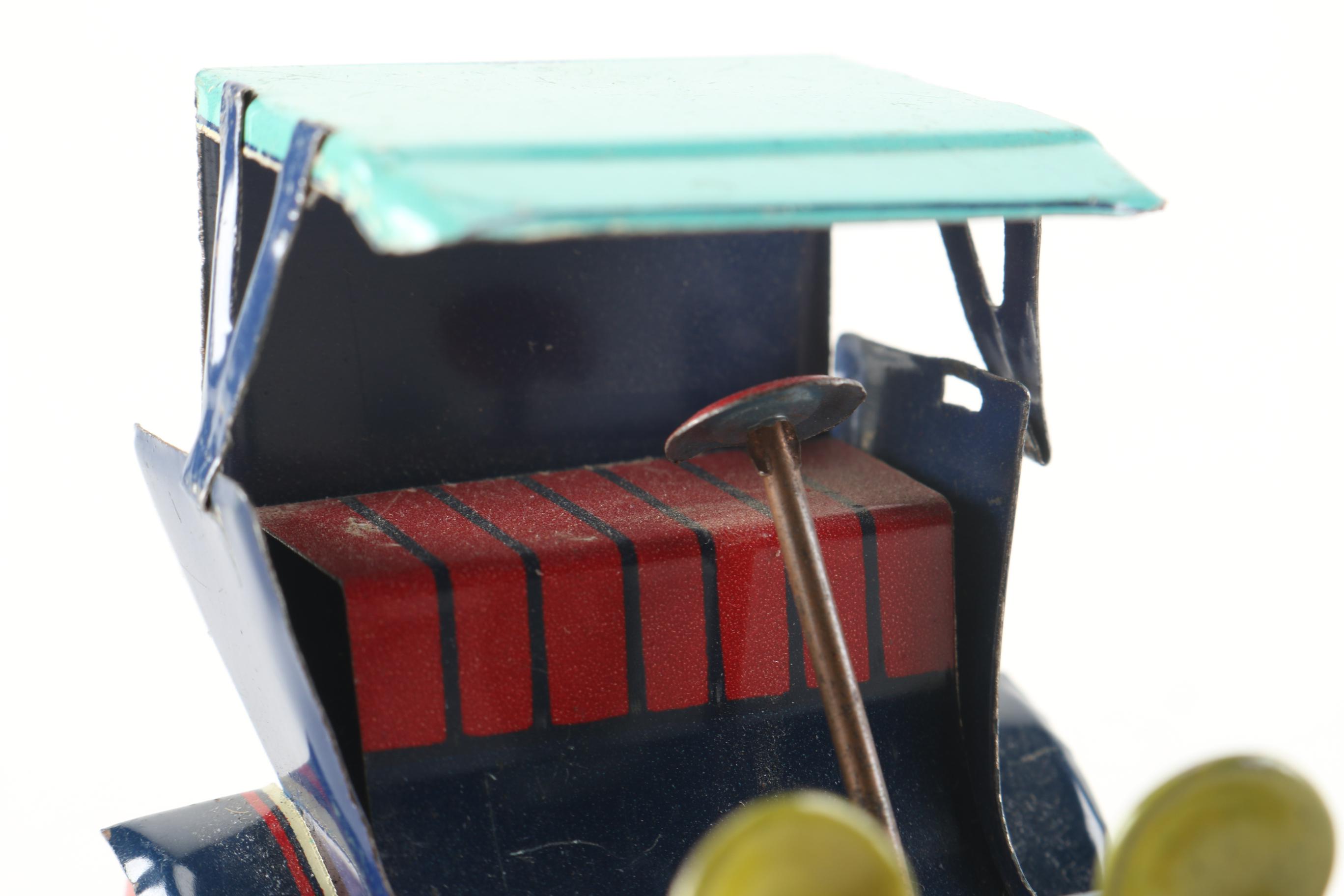 Various Tin Toy Vehicles