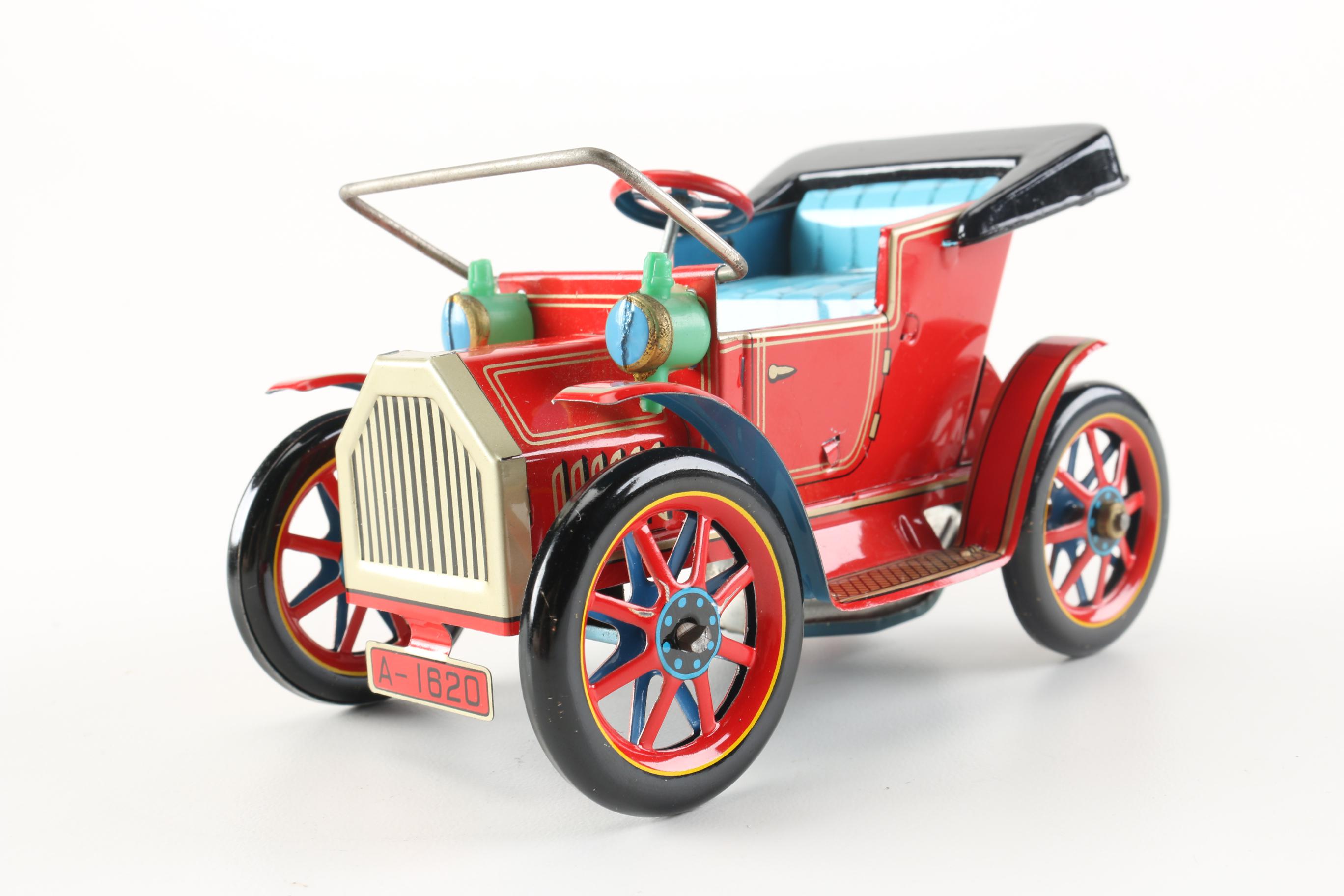 Various Tin Toy Vehicles