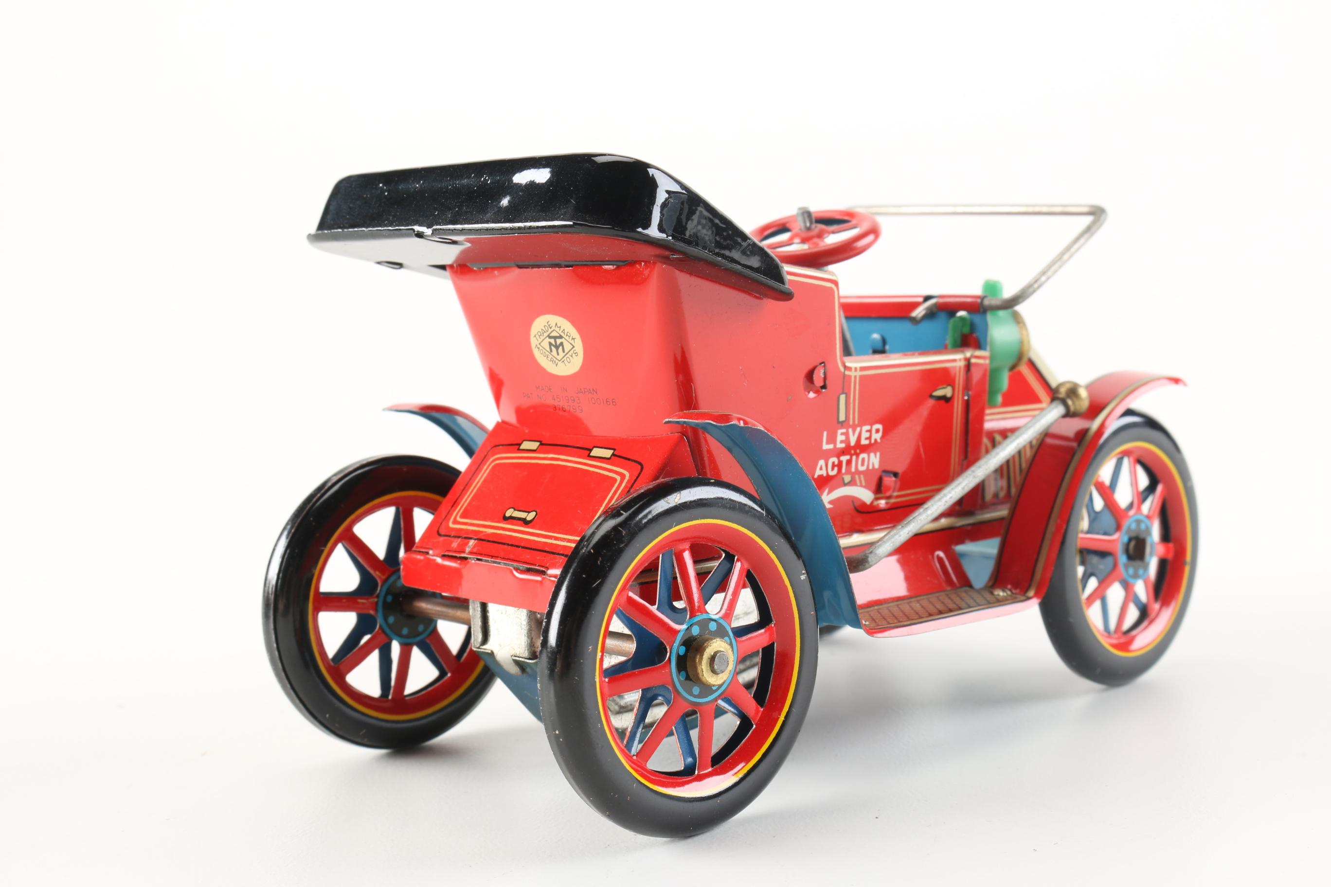 Various Tin Toy Vehicles