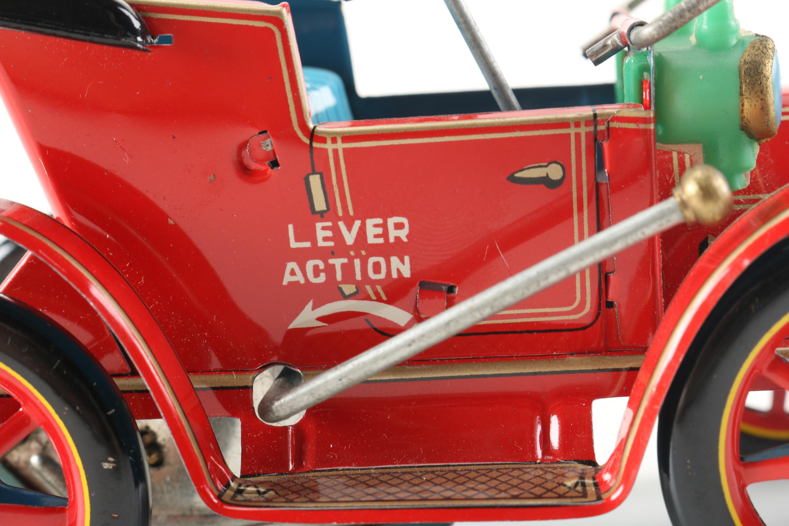 Various Tin Toy Vehicles