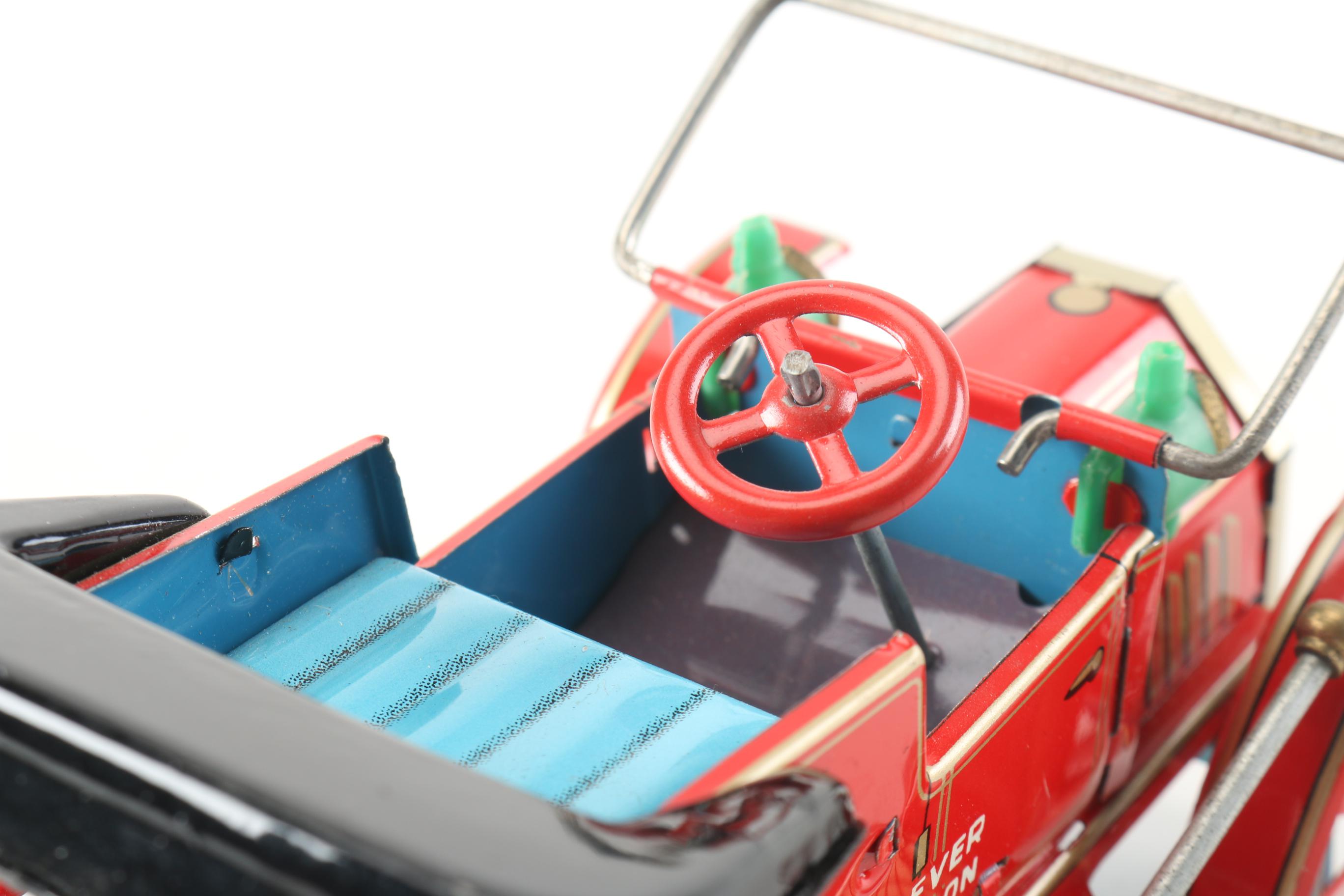 Various Tin Toy Vehicles