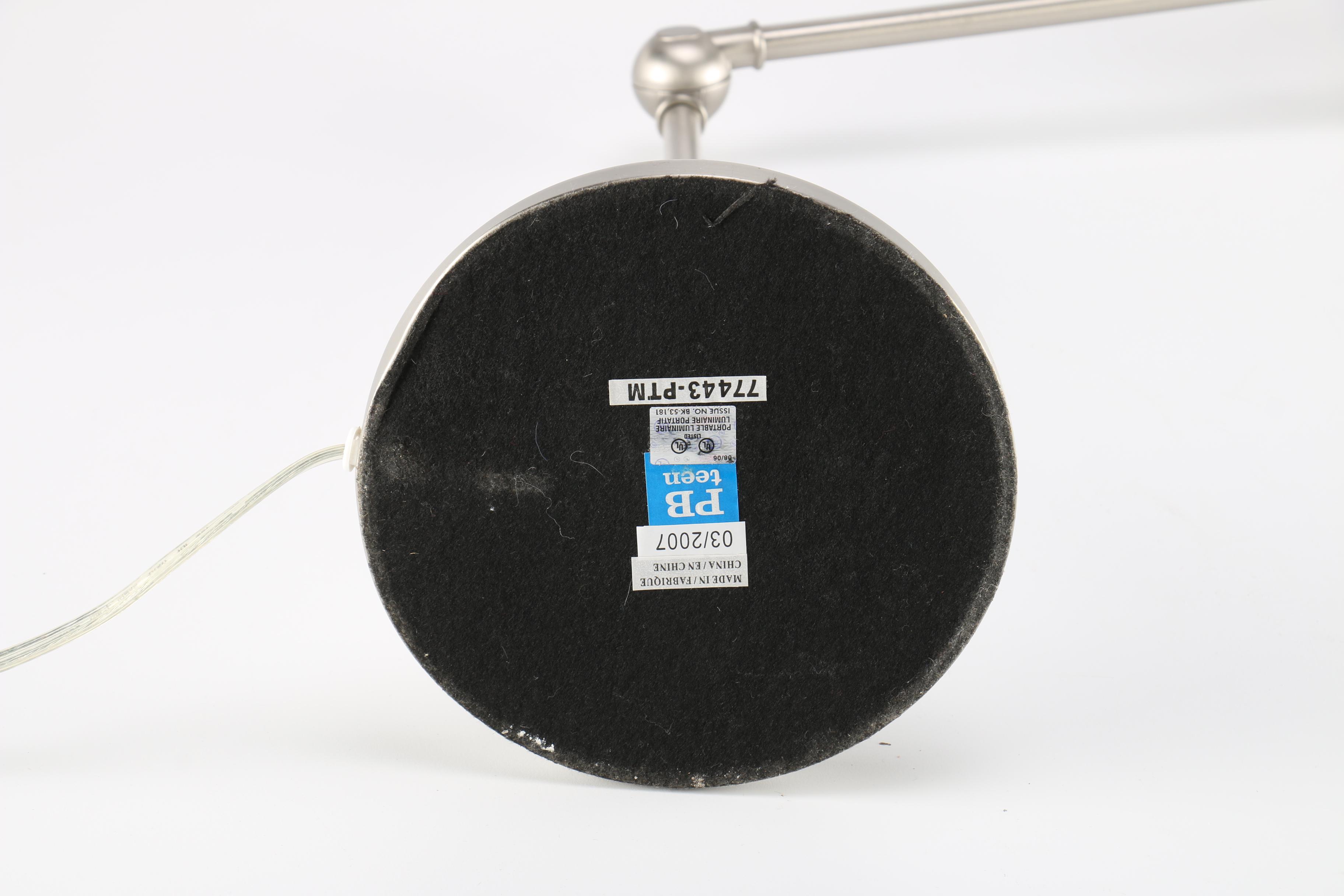 Pottery Barn Teen Adjustable Arm Desk Lamp