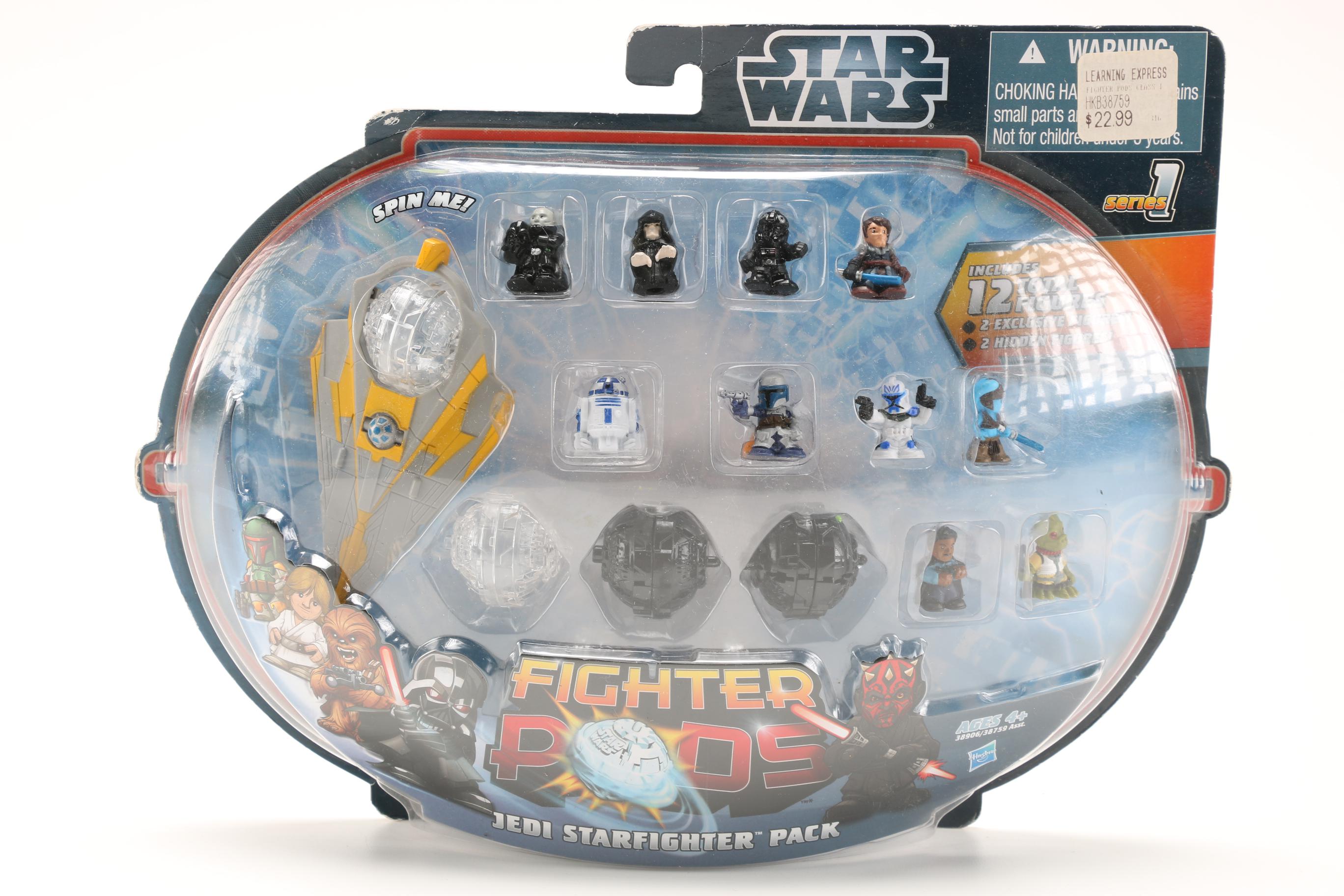 Nine Piece Assortment of "Star Wars" Items