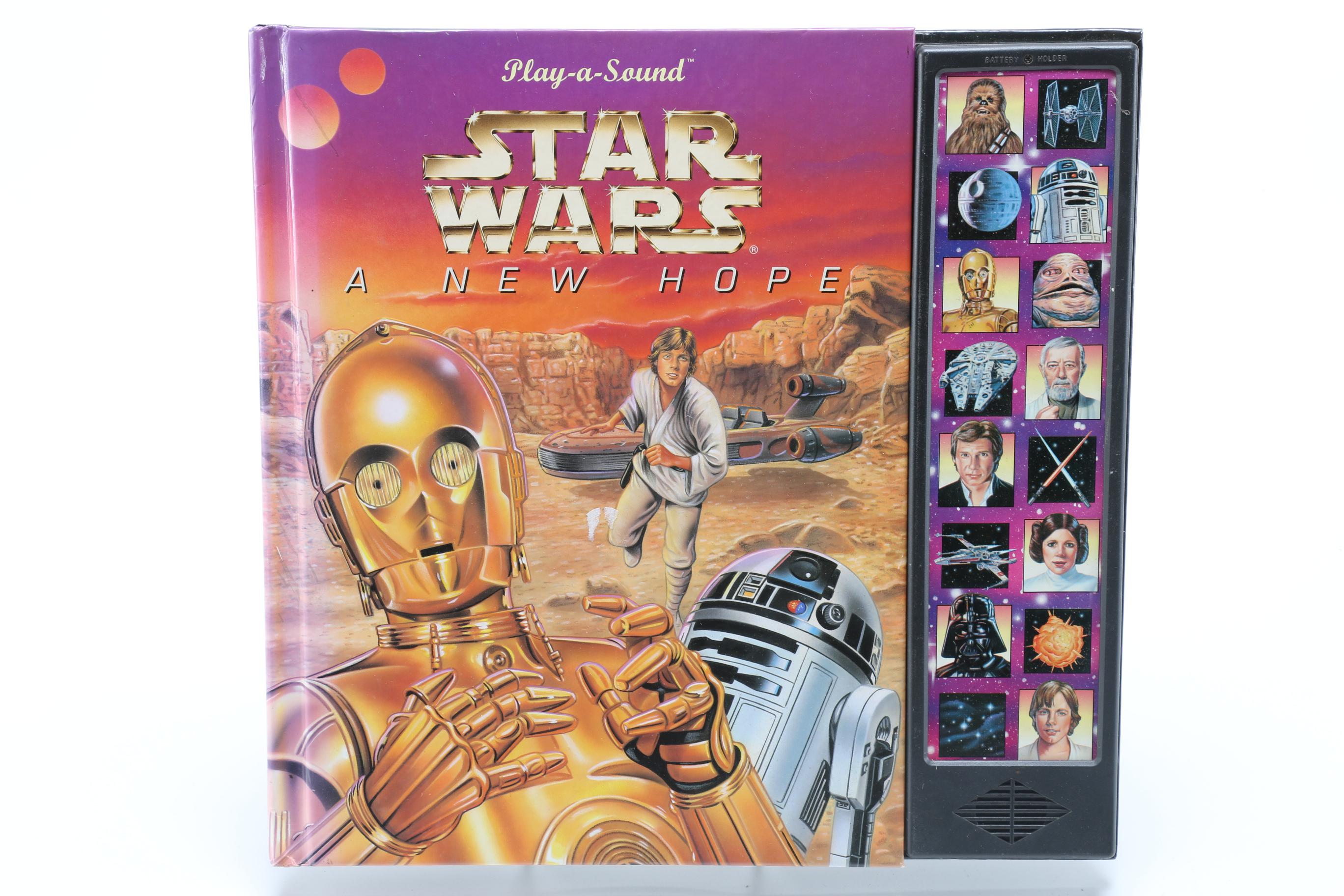 Nine Piece Assortment of "Star Wars" Items