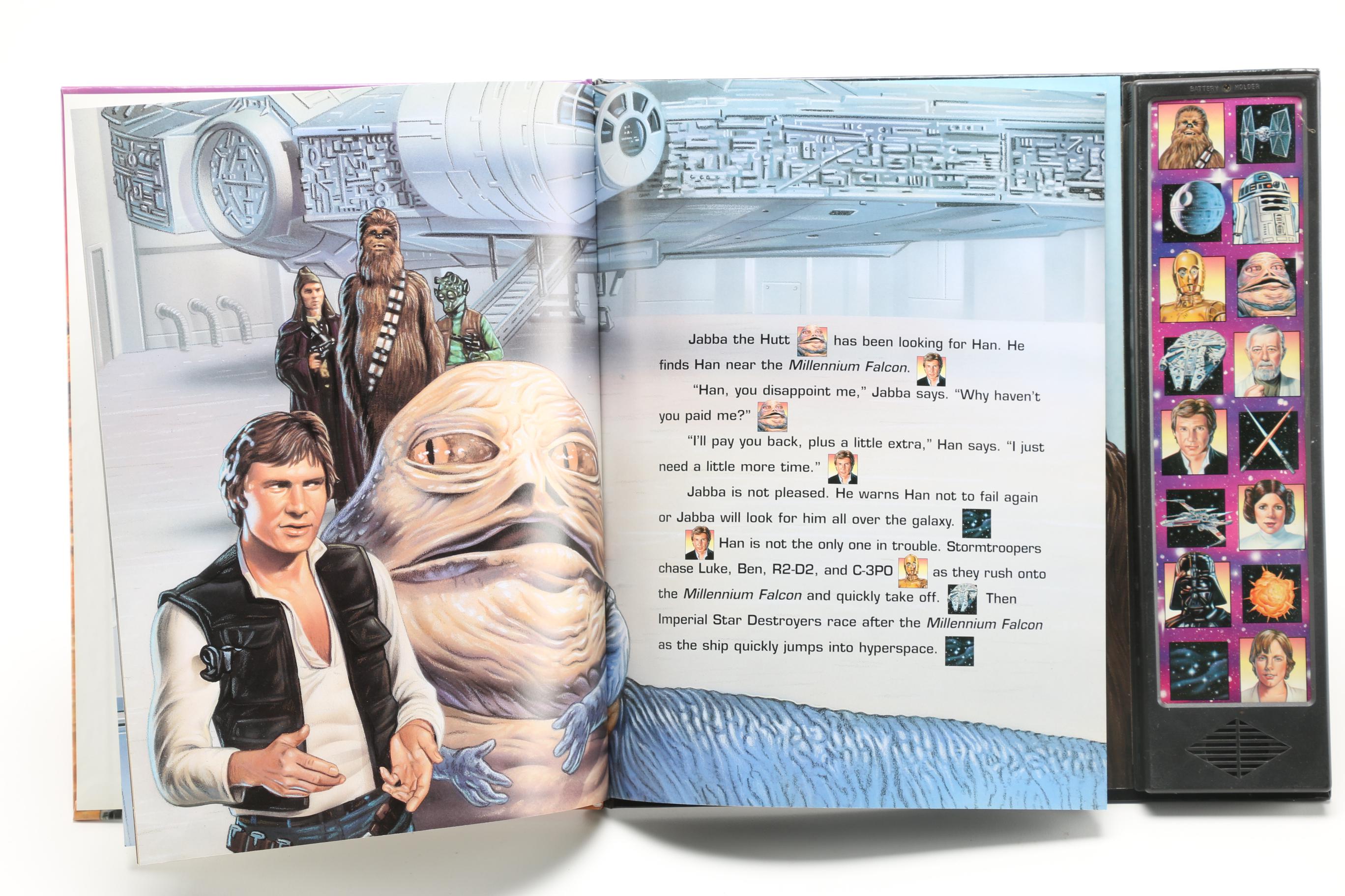 Nine Piece Assortment of "Star Wars" Items