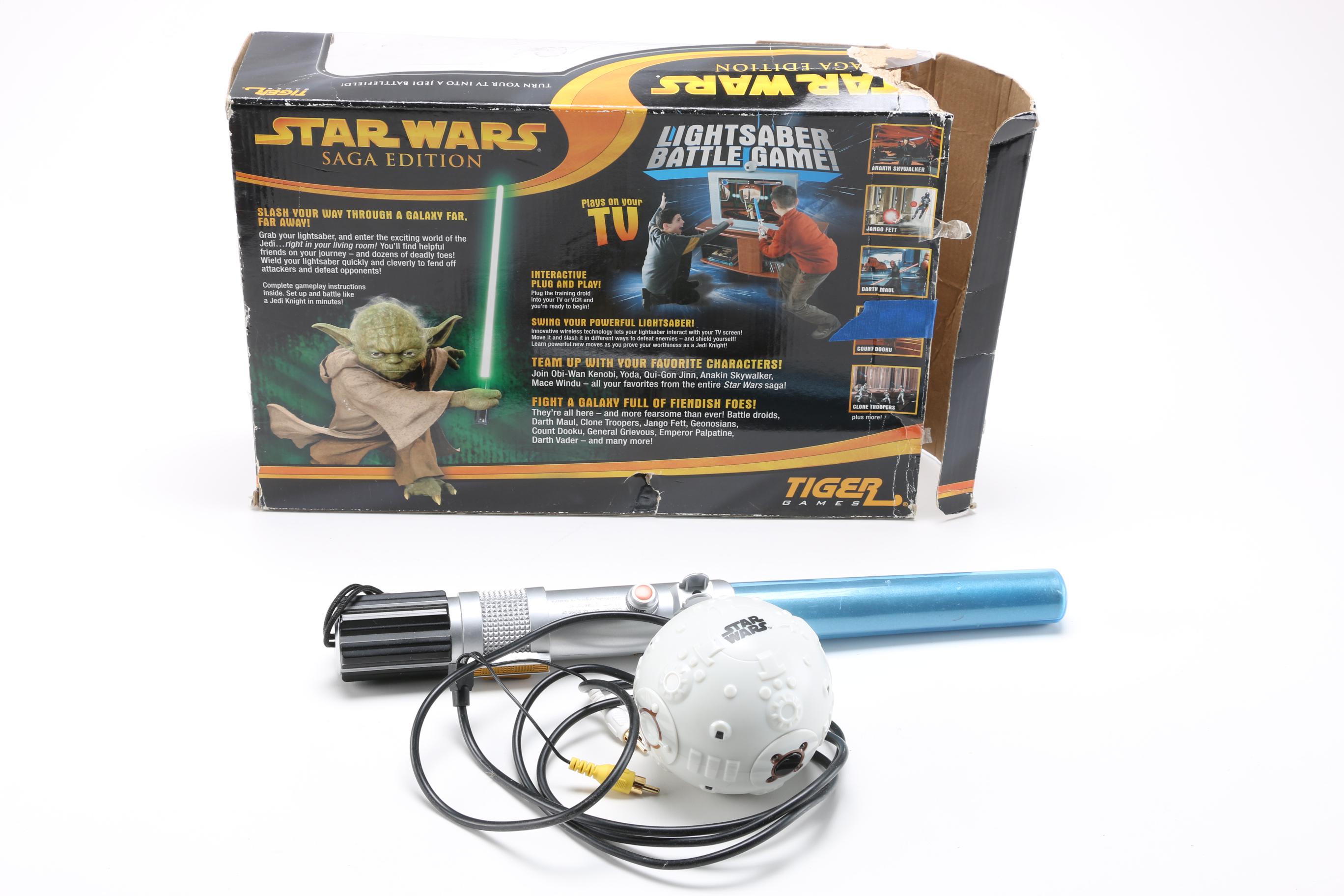 Nine Piece Assortment of "Star Wars" Items