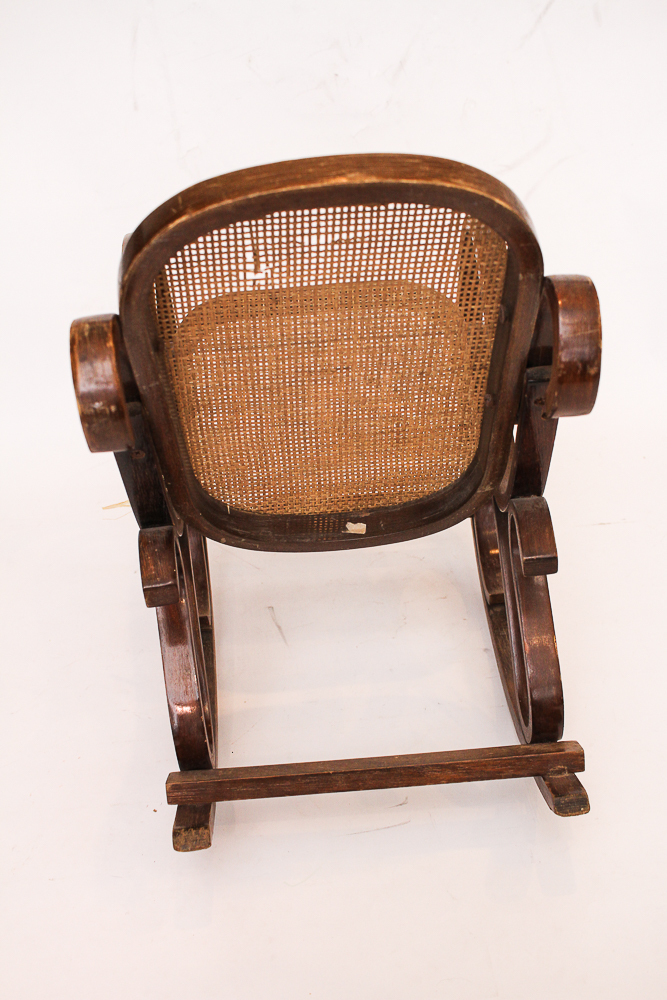 Vintage Children's Bentwood Rocking Chair