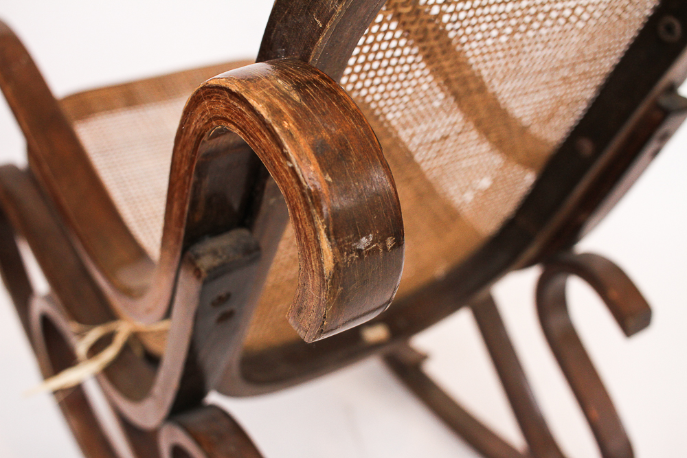 Vintage Children's Bentwood Rocking Chair