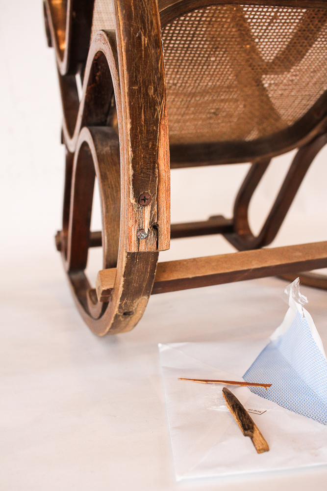 Vintage Children's Bentwood Rocking Chair