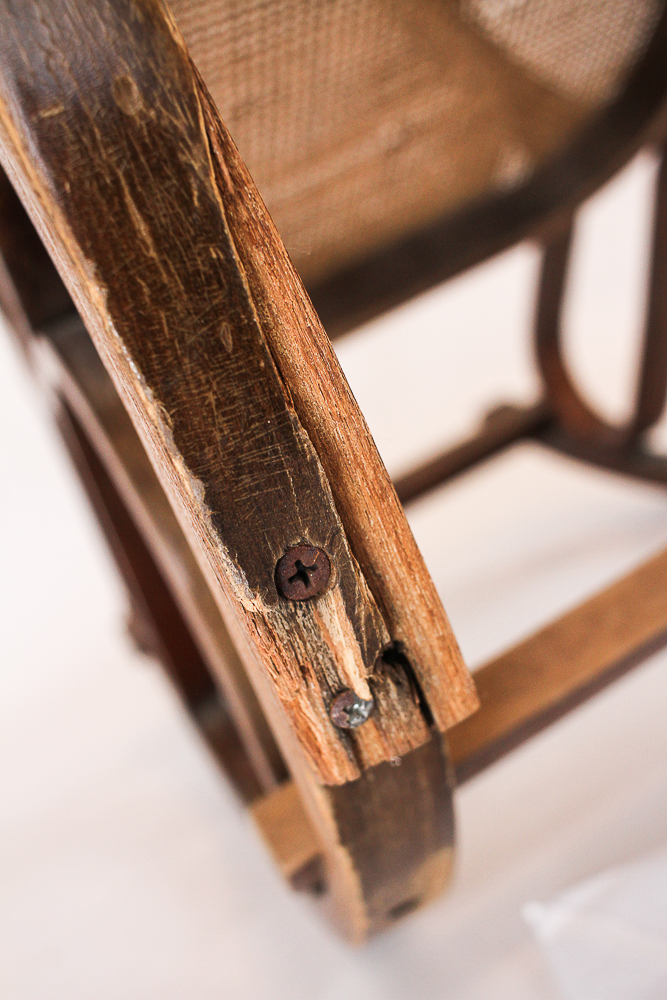 Vintage Children's Bentwood Rocking Chair
