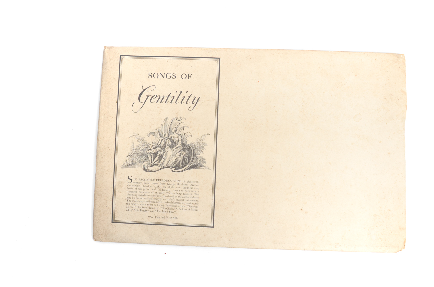 "Musical Entertainer" Songbook by George Bickham Jr.