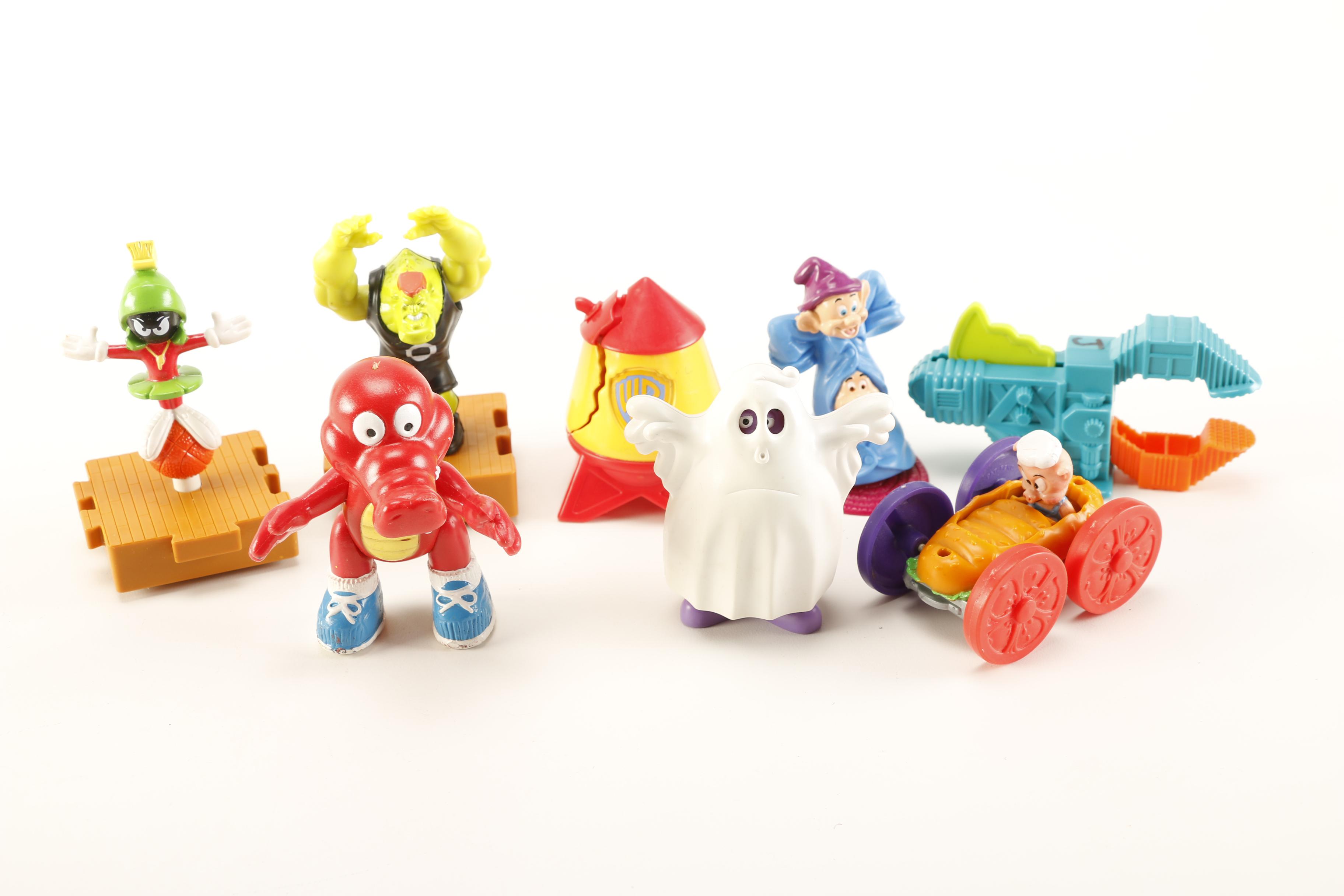Large Assortment of Fast Food Toys