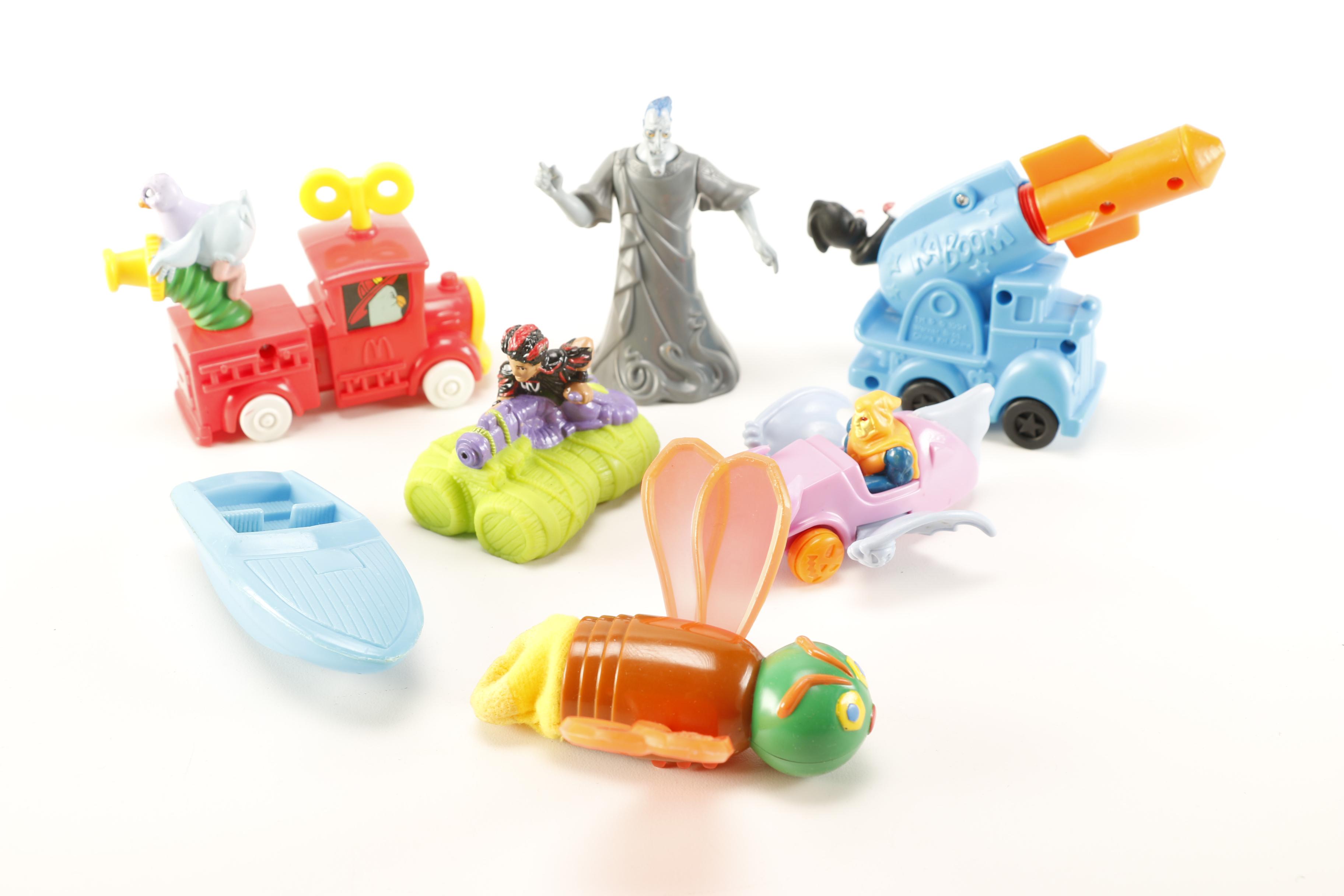 Large Assortment of Fast Food Toys