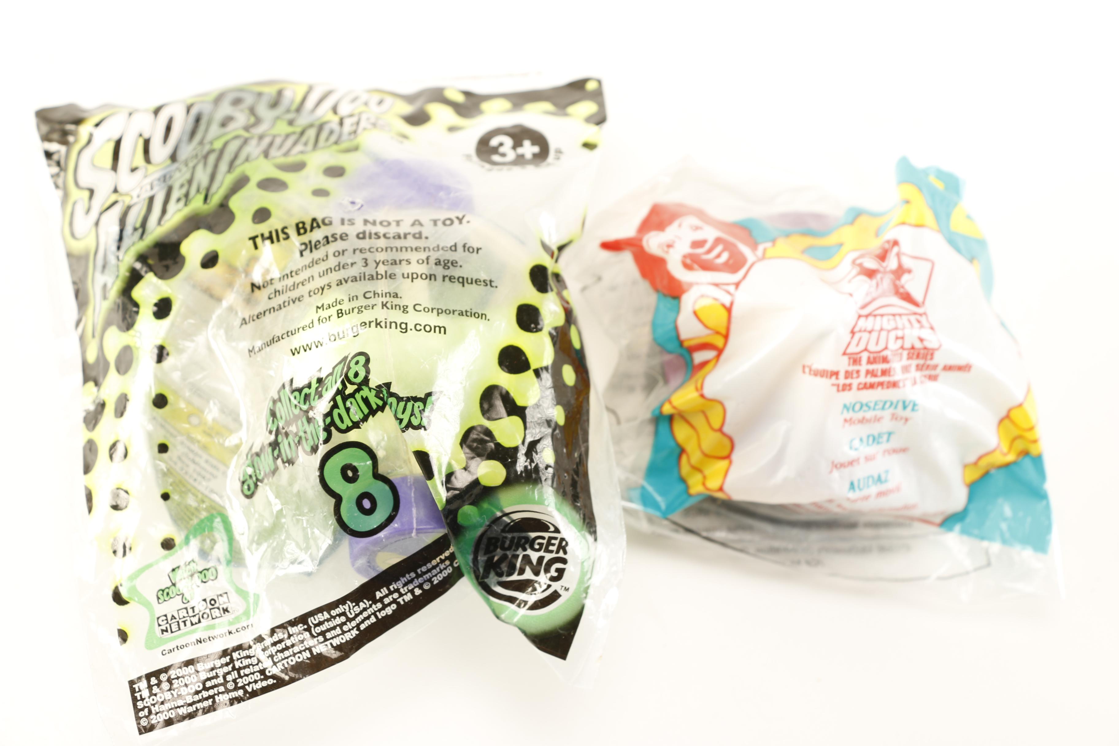 Large Assortment of Fast Food Toys