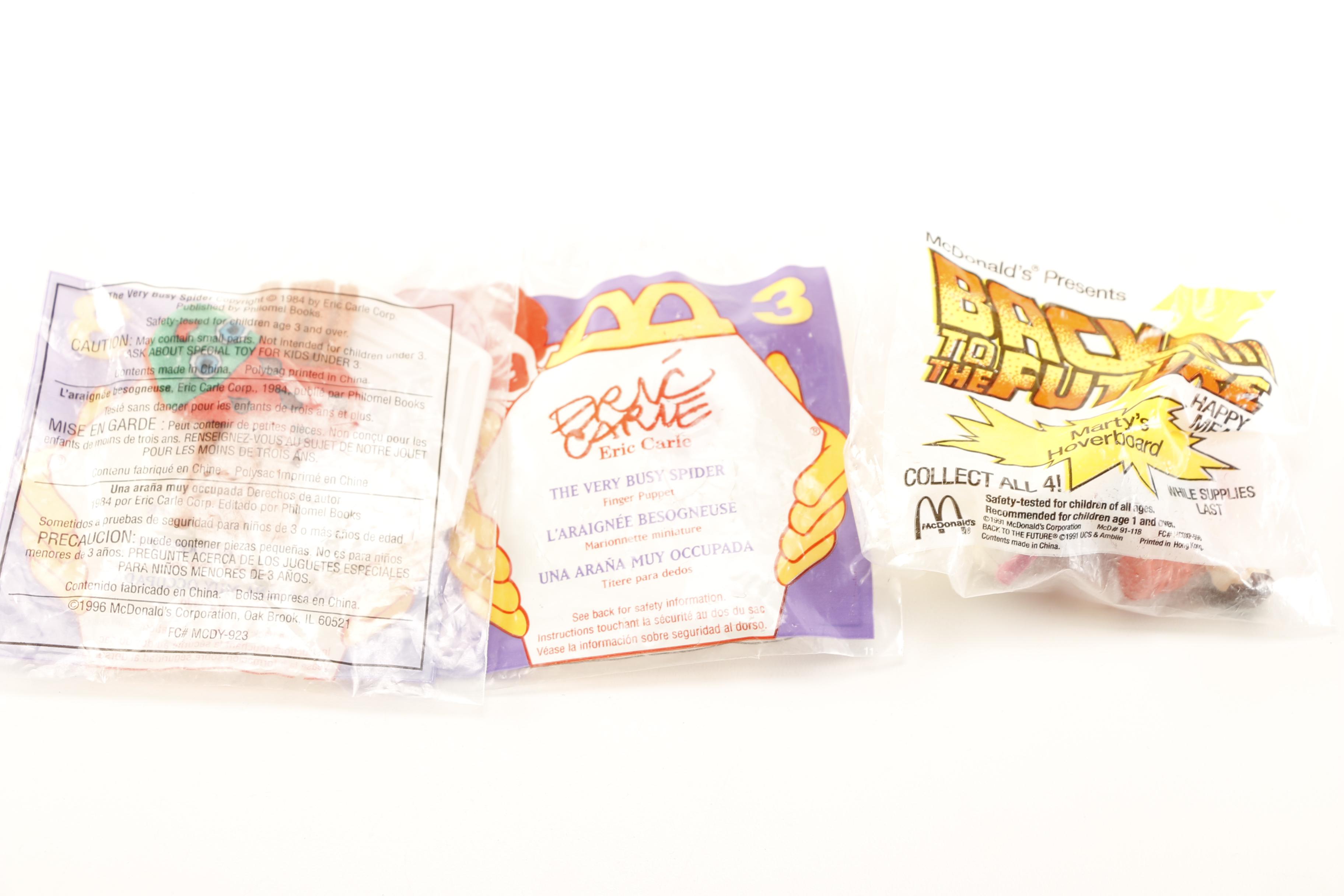 Large Assortment of Fast Food Toys