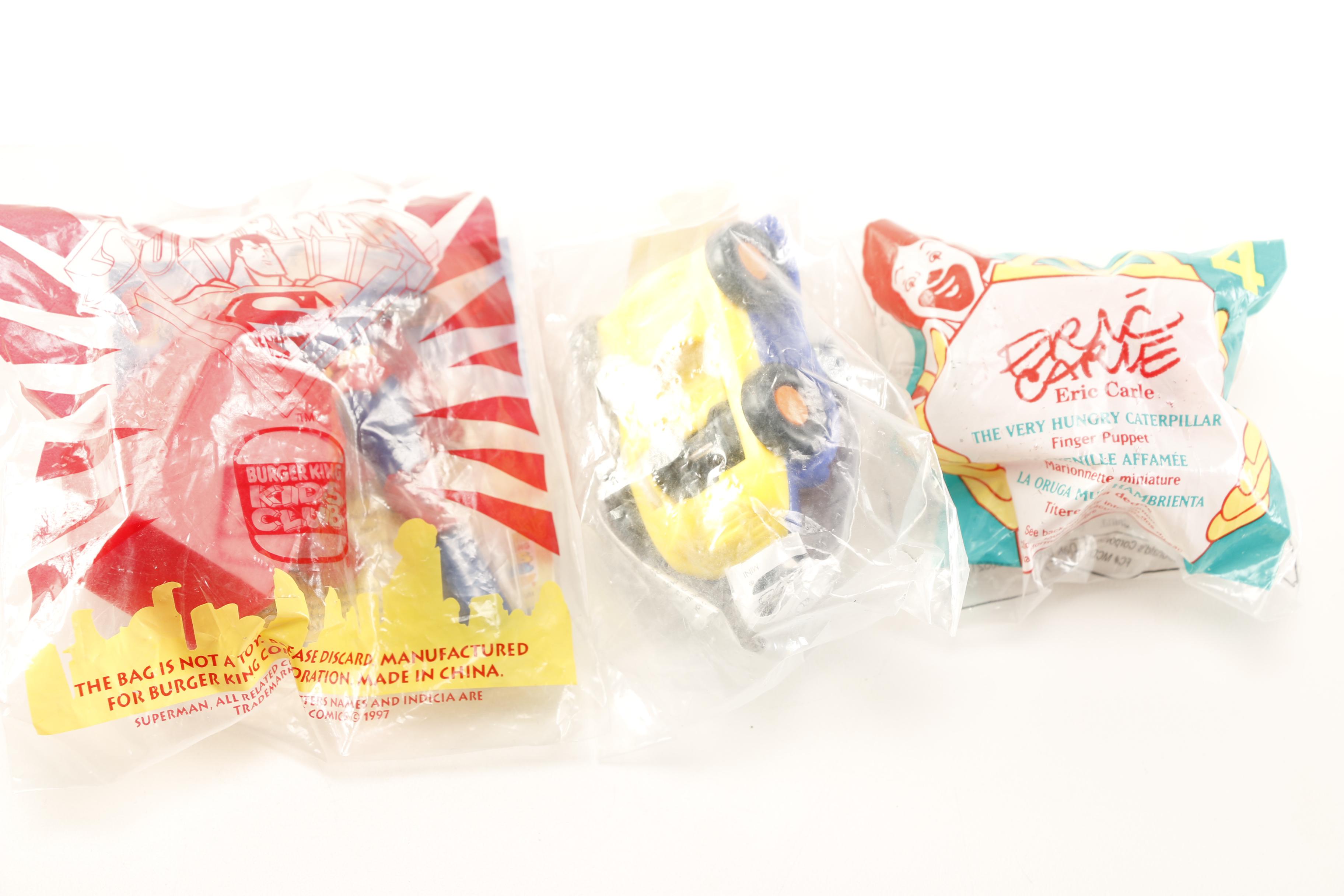 Large Assortment of Fast Food Toys