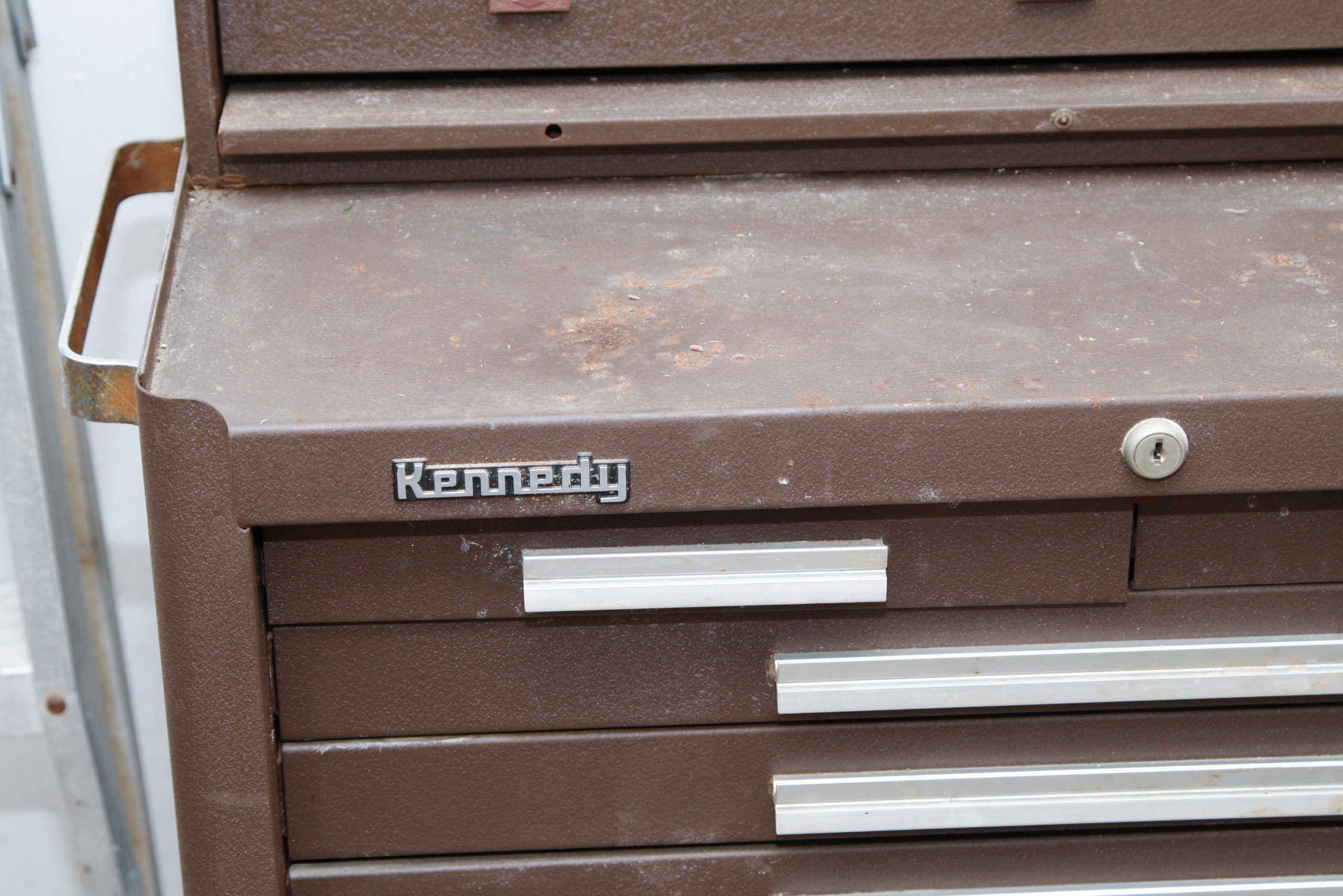 Kennedy Rolling Tool Box with Assorted Tools