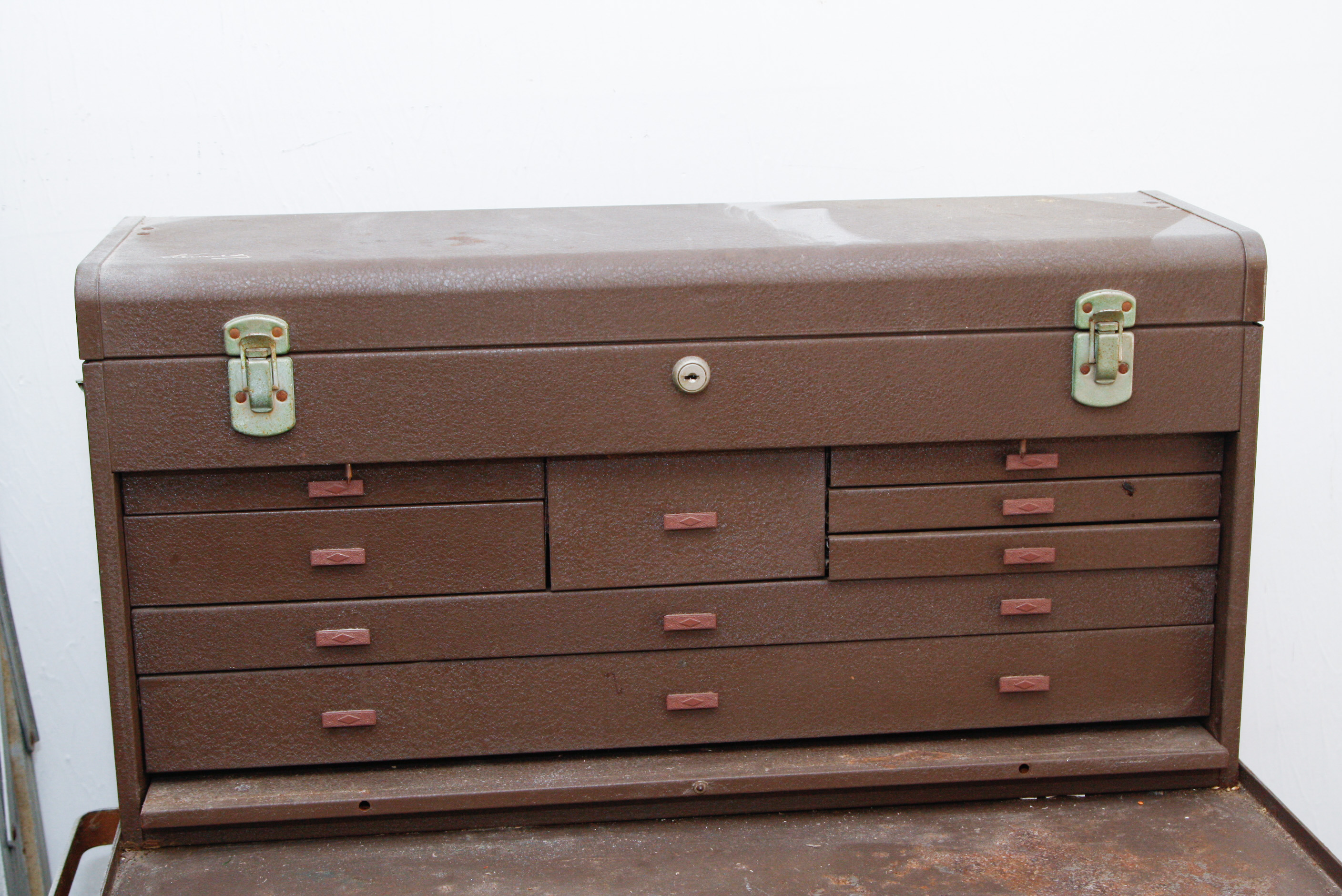 Kennedy Rolling Tool Box with Assorted Tools