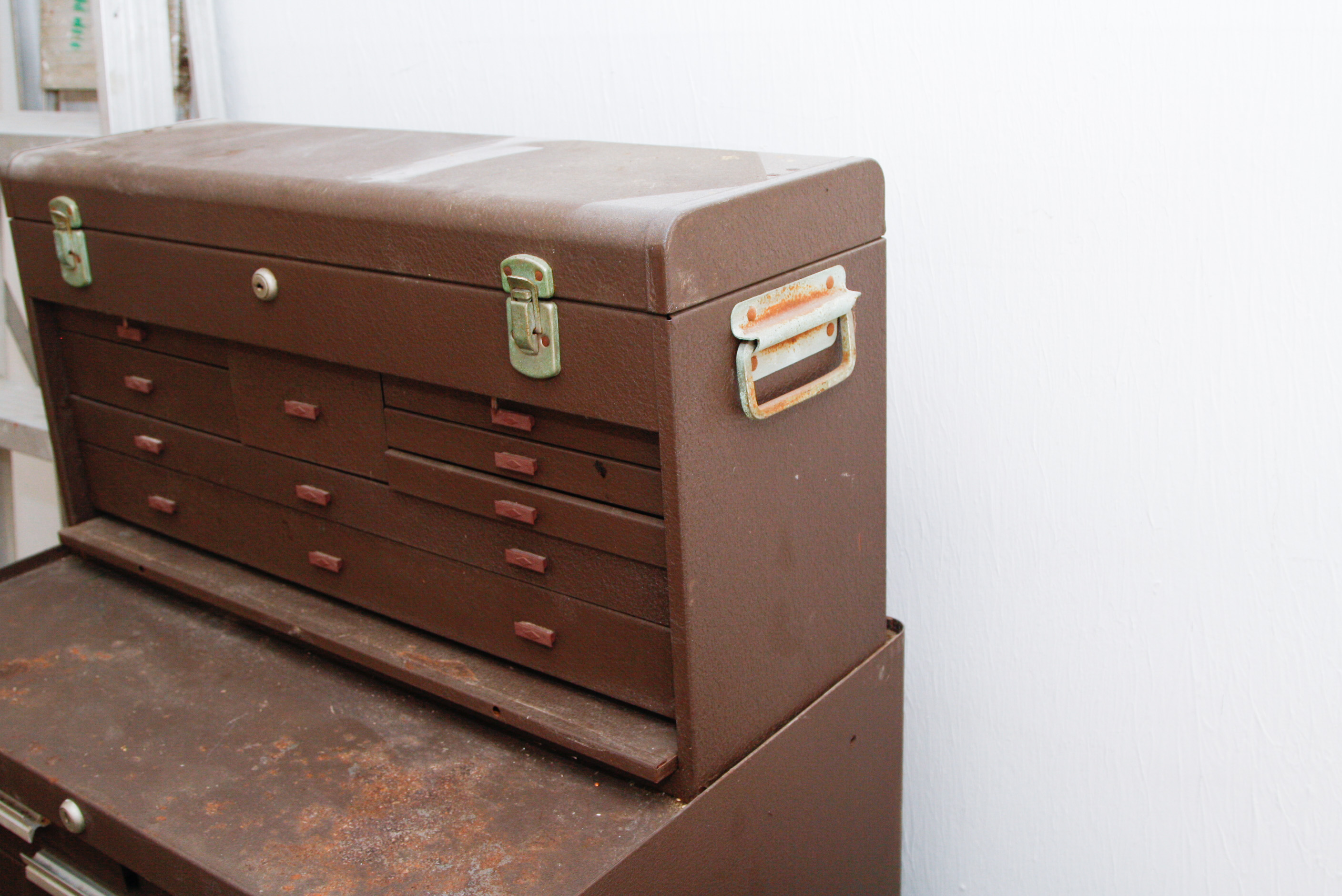Kennedy Rolling Tool Box with Assorted Tools