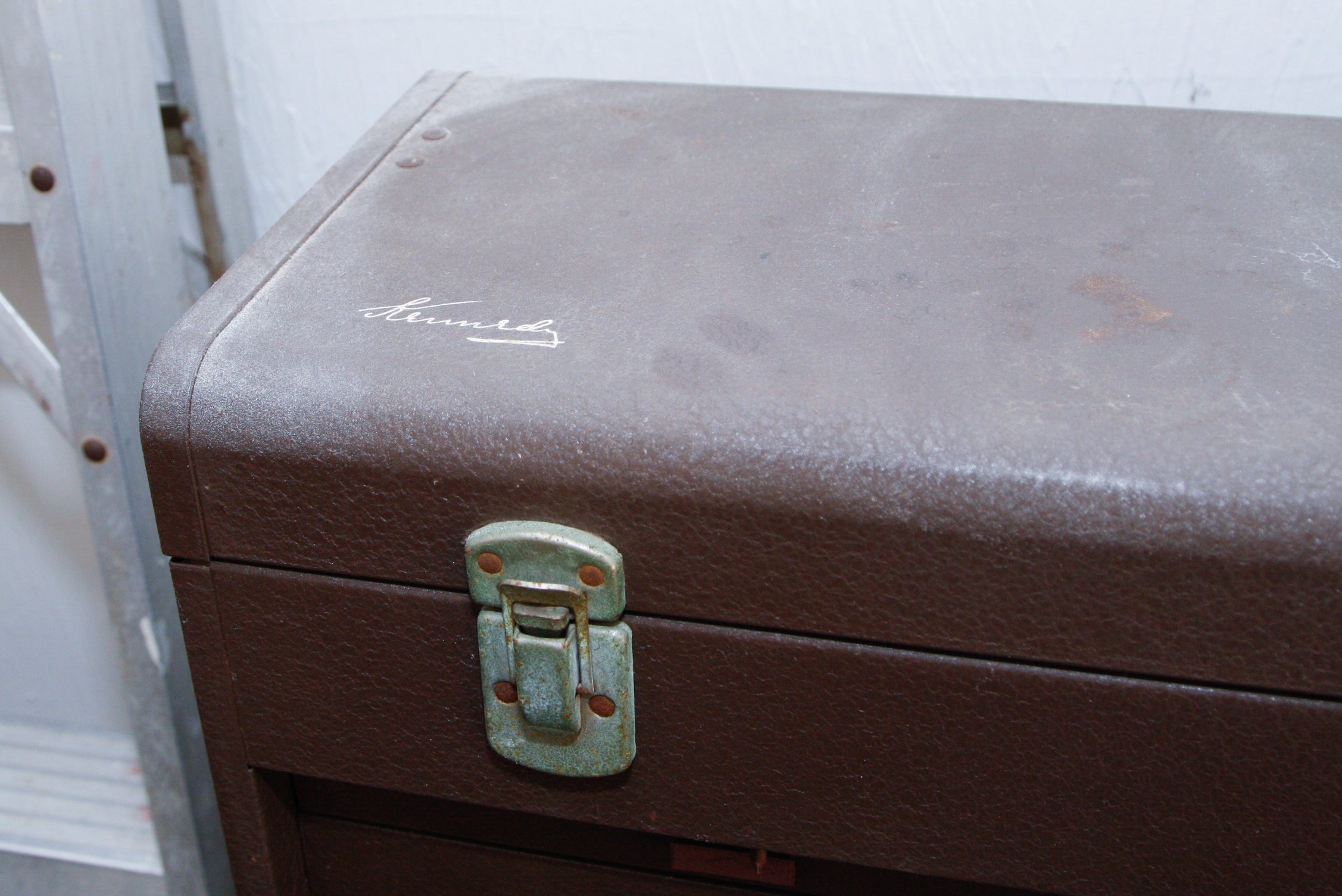 Kennedy Rolling Tool Box with Assorted Tools