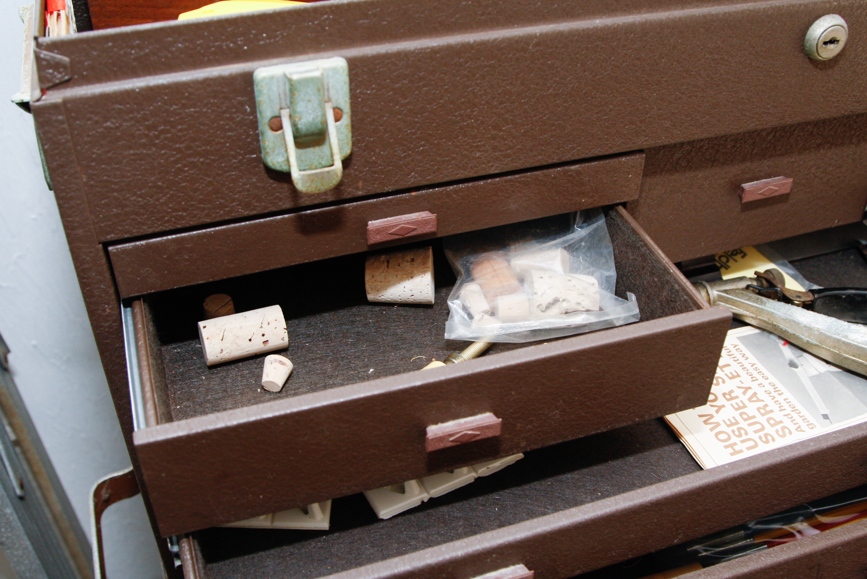 Kennedy Rolling Tool Box with Assorted Tools