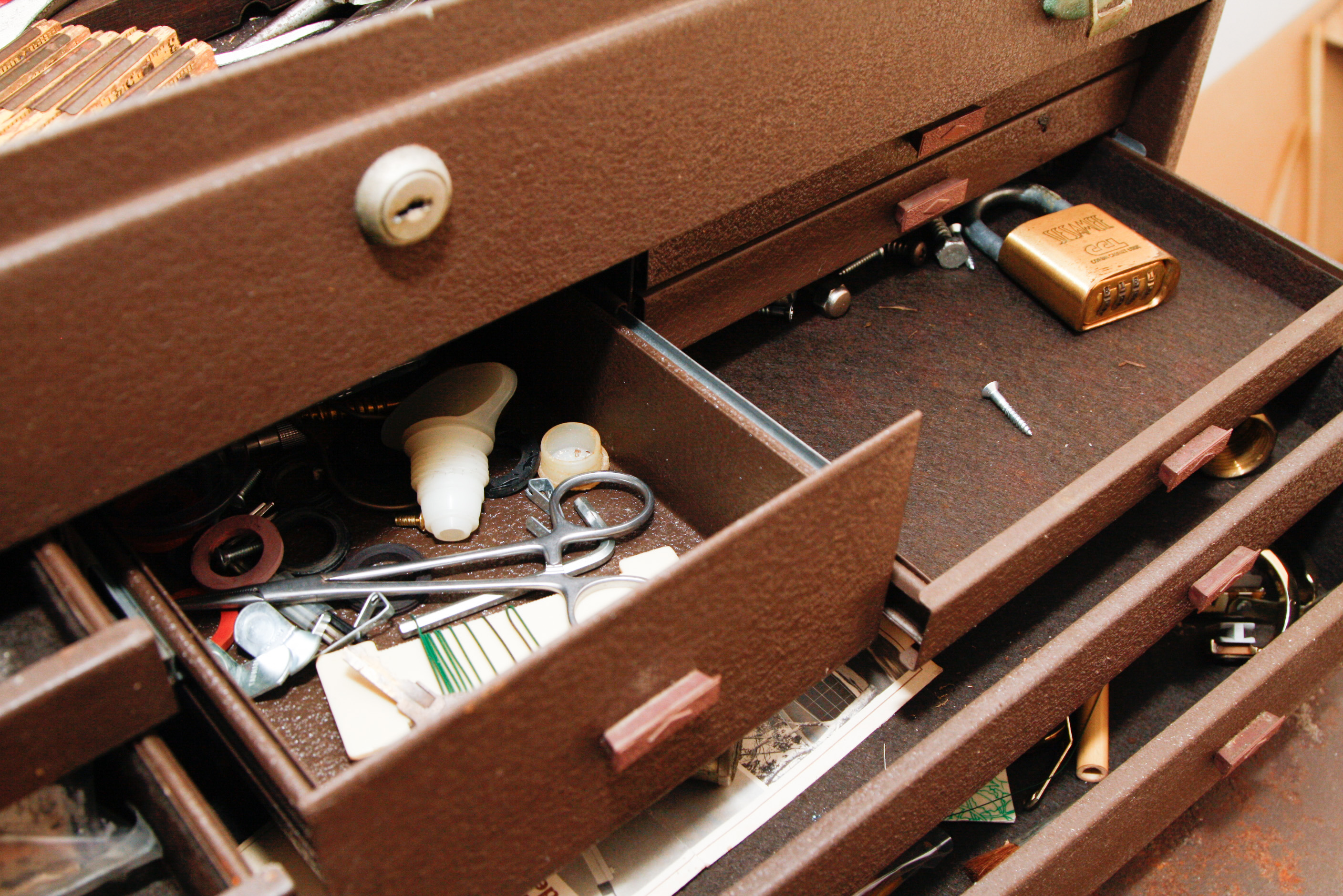Kennedy Rolling Tool Box with Assorted Tools