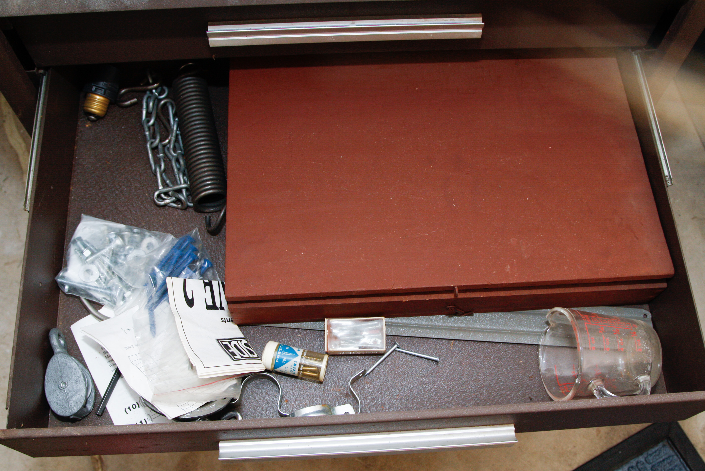 Kennedy Rolling Tool Box with Assorted Tools