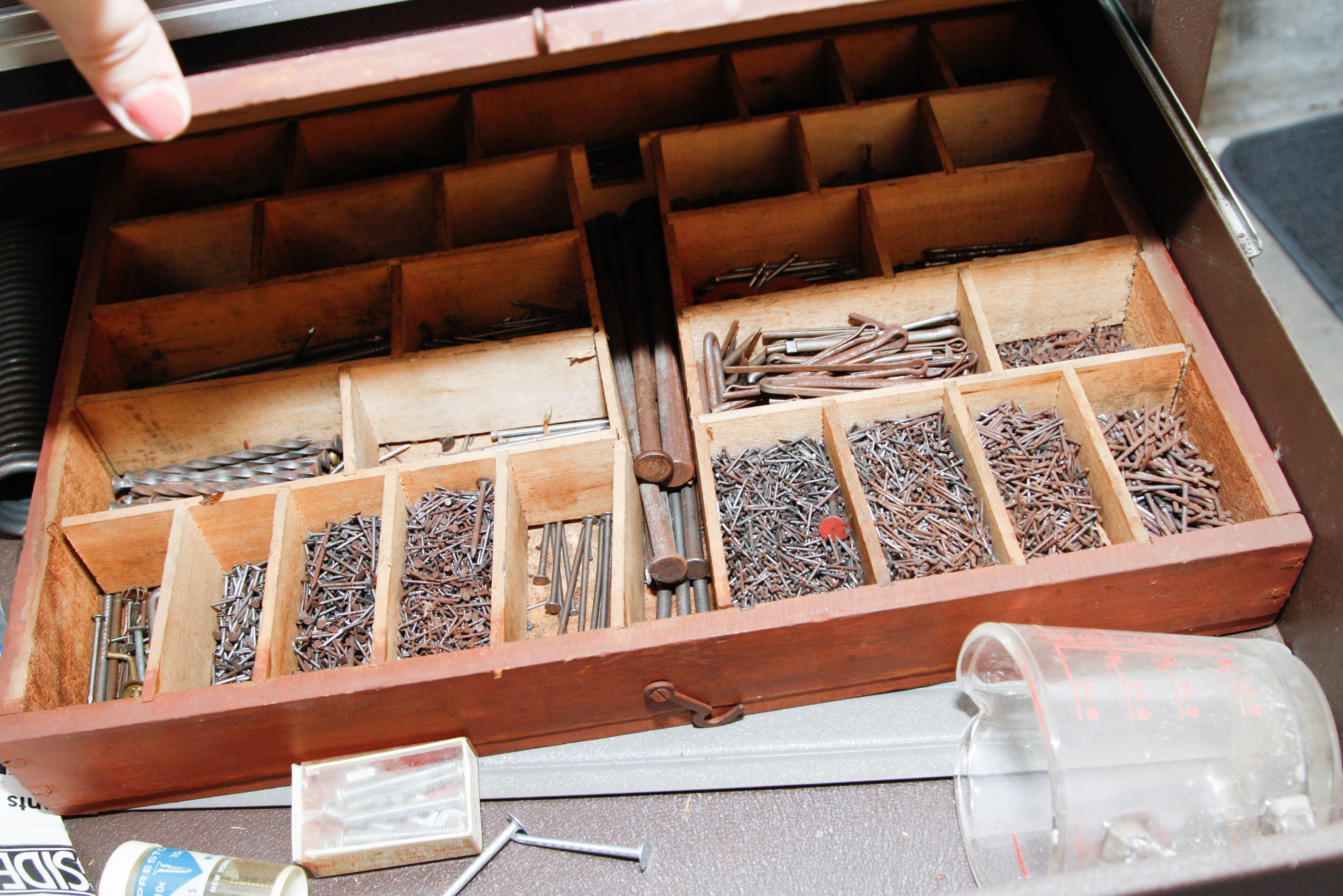 Kennedy Rolling Tool Box with Assorted Tools