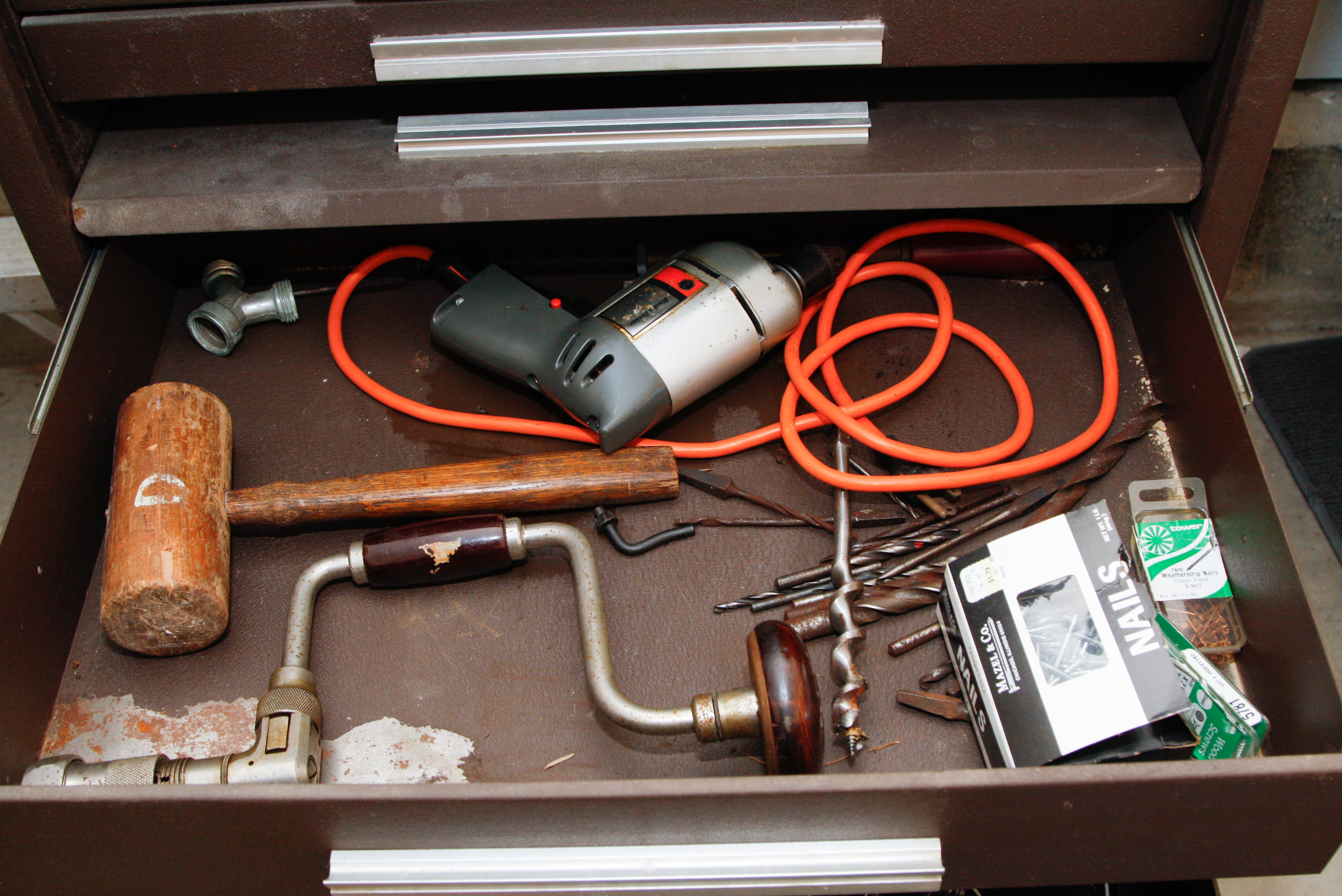 Kennedy Rolling Tool Box with Assorted Tools