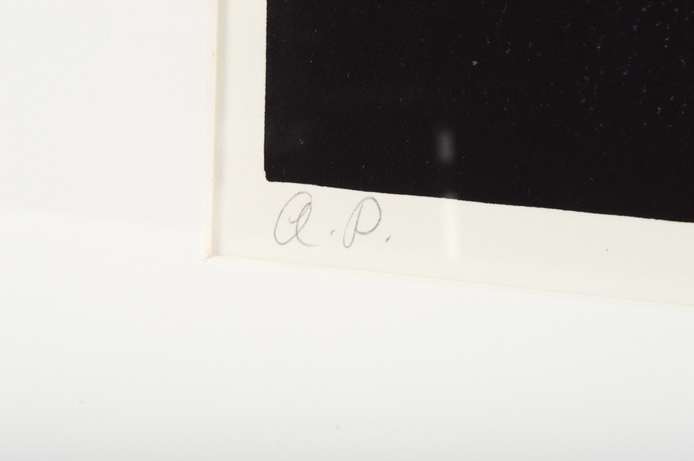 Emily Trueblood Artist's Proof Linocut Print Roadside