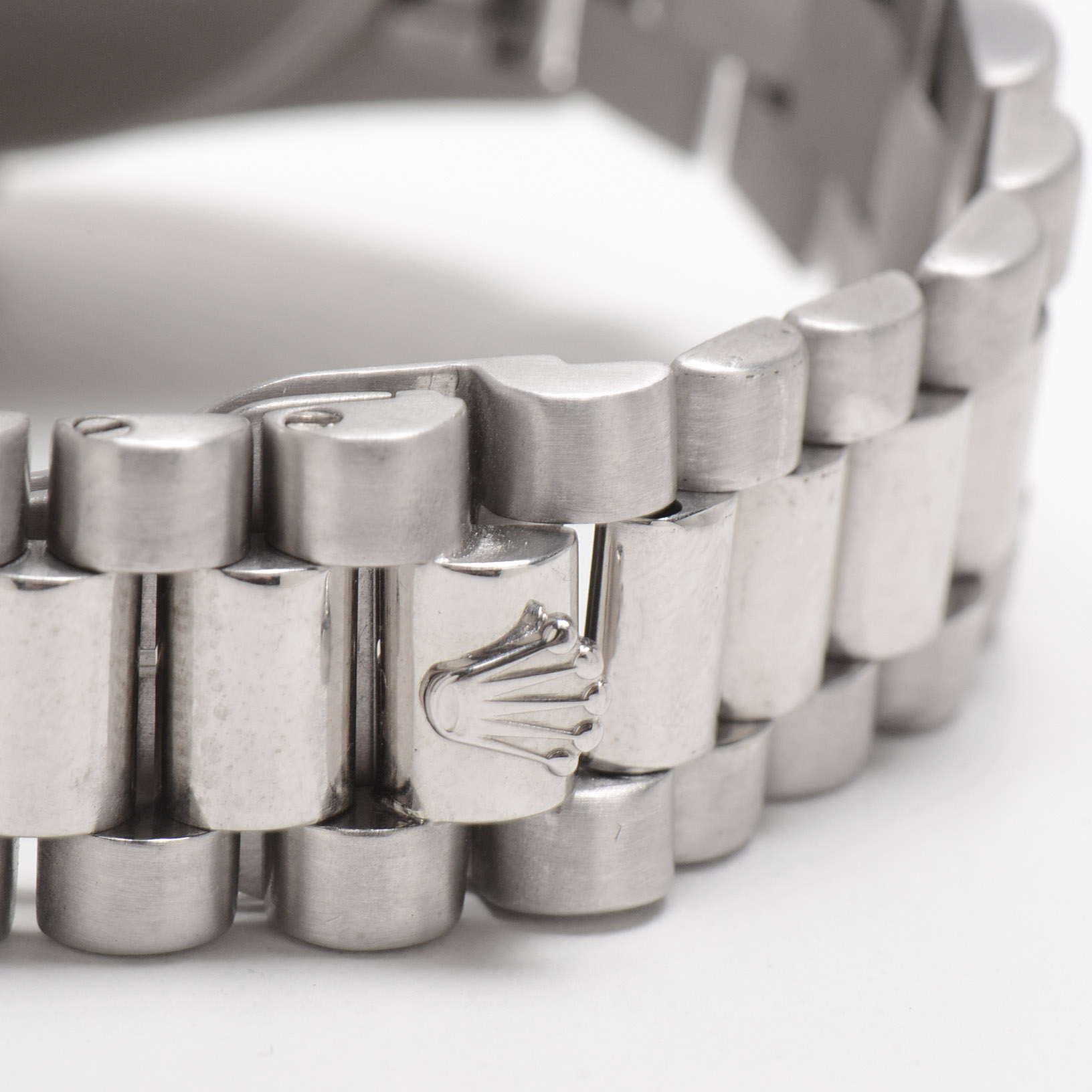 Men's Rolex Day Date 18K White Gold Diamond Watch