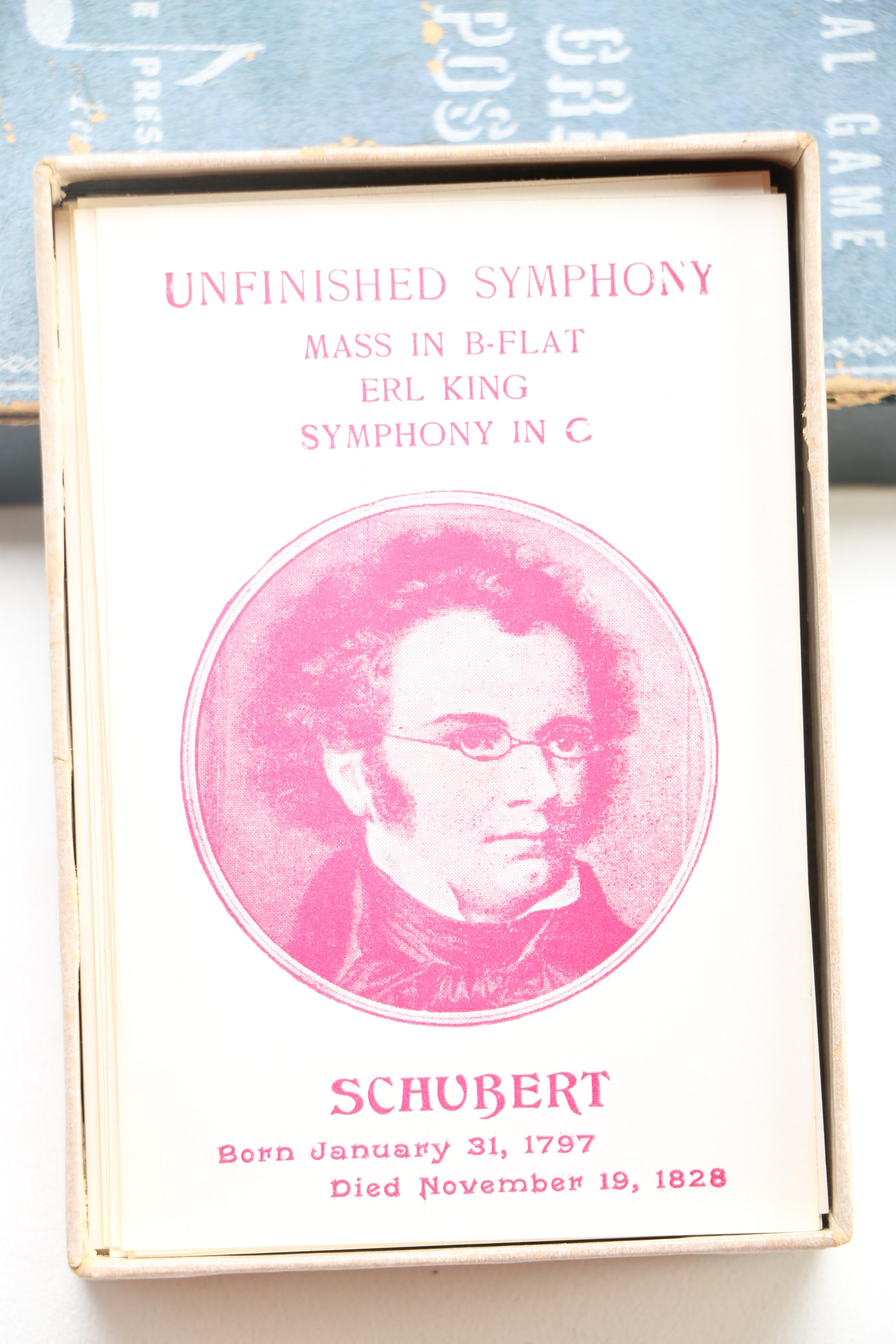 "The Great Composers" Musical Card Game