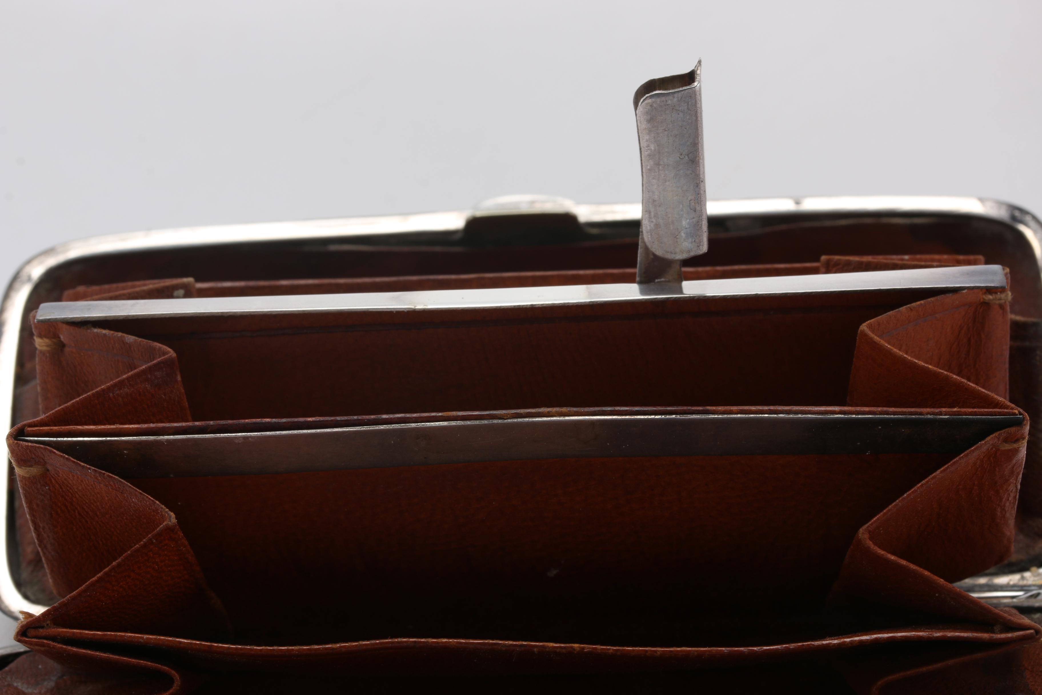 Early 20th-Century Sterling and German Silver Coin Purses