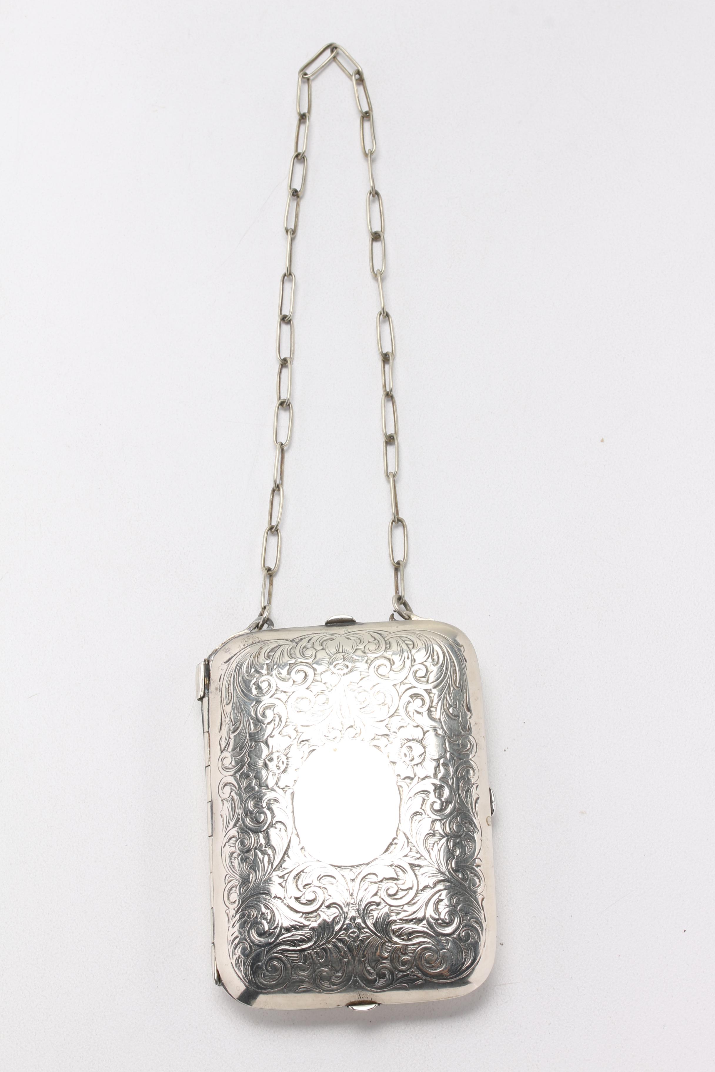 Early 20th-Century Sterling and German Silver Coin Purses