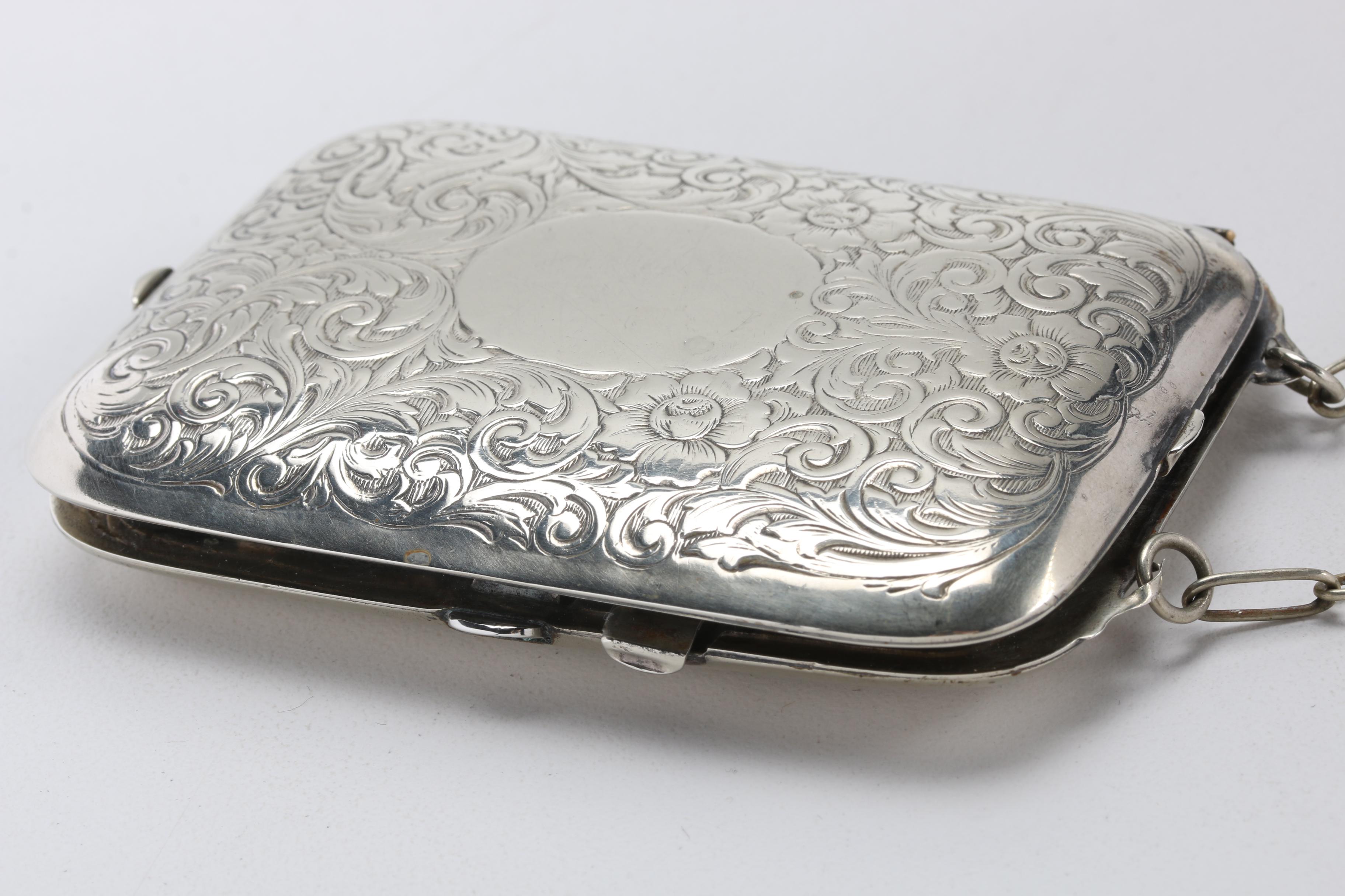 Early 20th-Century Sterling and German Silver Coin Purses