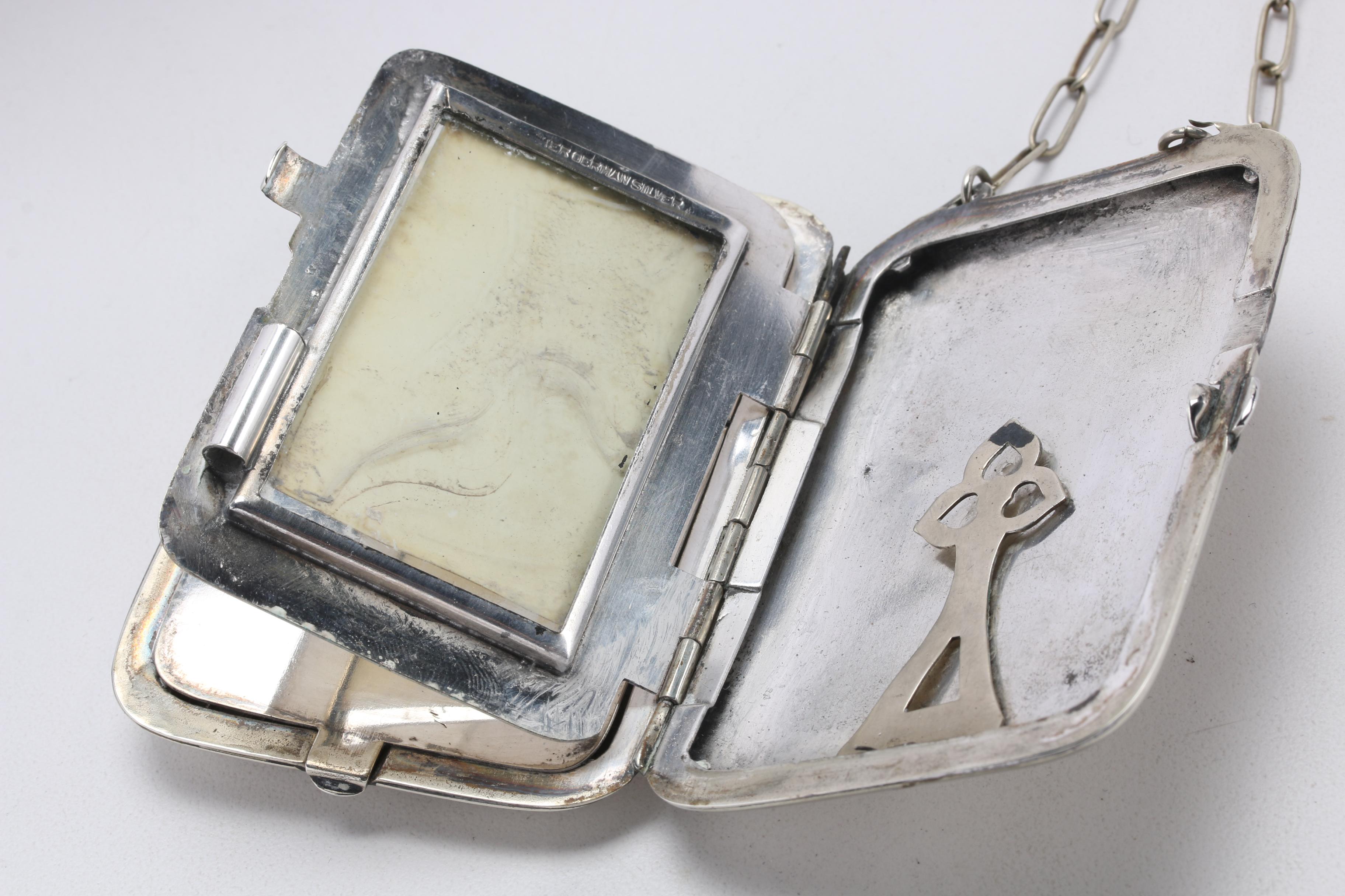 Early 20th-Century Sterling and German Silver Coin Purses