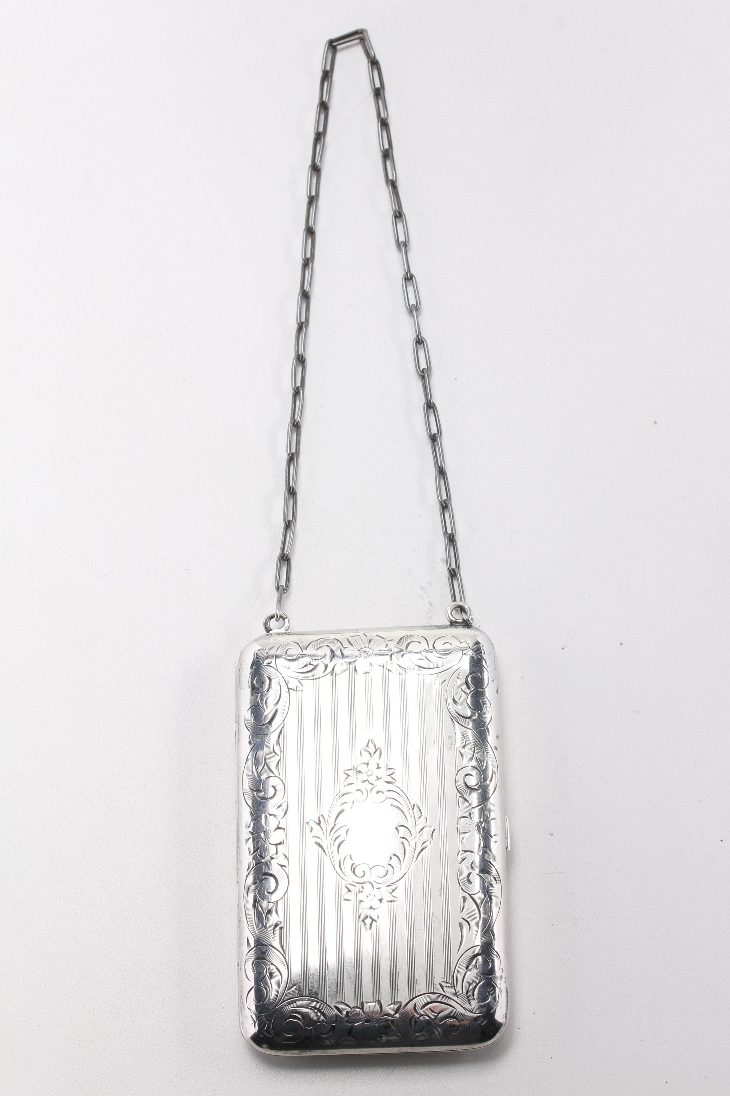 Early 20th-Century Sterling and German Silver Coin Purses